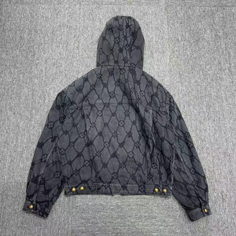 Louis Vuitton louis vuitton 24fw Fey Dong Man-print presbyopic denim hoo Size US S / EU 44-46 / 1 - 4 Thumbnail