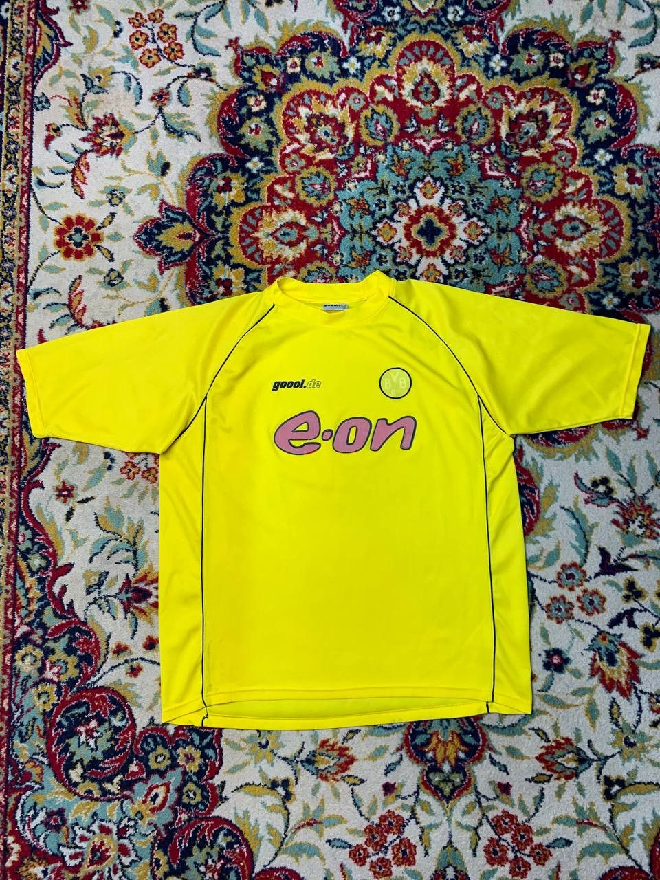 Vintage Borussia Dortmund gool.de Champions League Jersey 2002/03 Size US XL / EU 56 / 4 - 1 Thumbnail