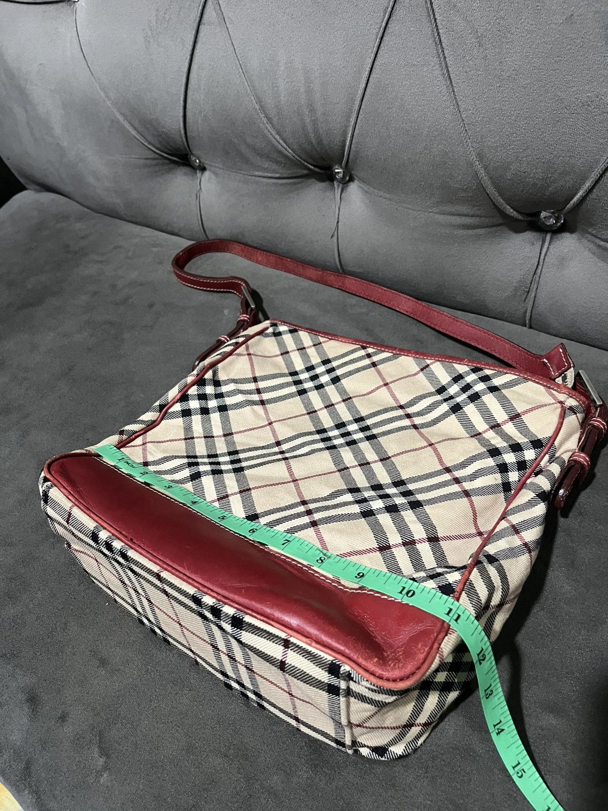Burberry Auth BURBERRY Nova Check Blue Label Shoulder Bag Canvas Size ONE SIZE - 22 Thumbnail