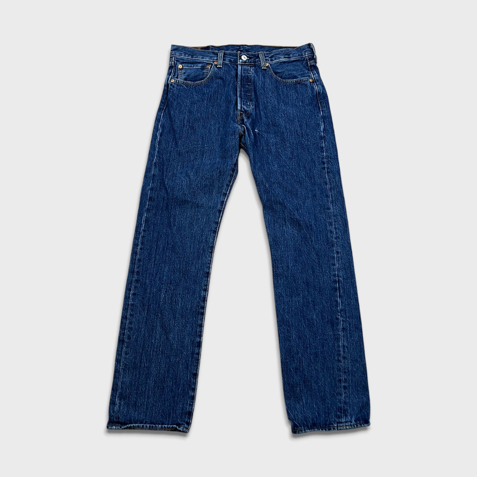 Levi's × Vintage Levi's 501 Jeans 32x32 Original Fit Straight Denim Pants Size US 32 / EU 48 - 1 Thumbnail