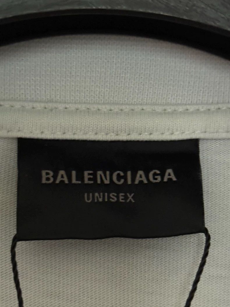 Balenciaga Balenciaga Embroidered short-sleeved T-shirt with coke log Size US S / EU 44-46 / 1 - 3 Thumbnail