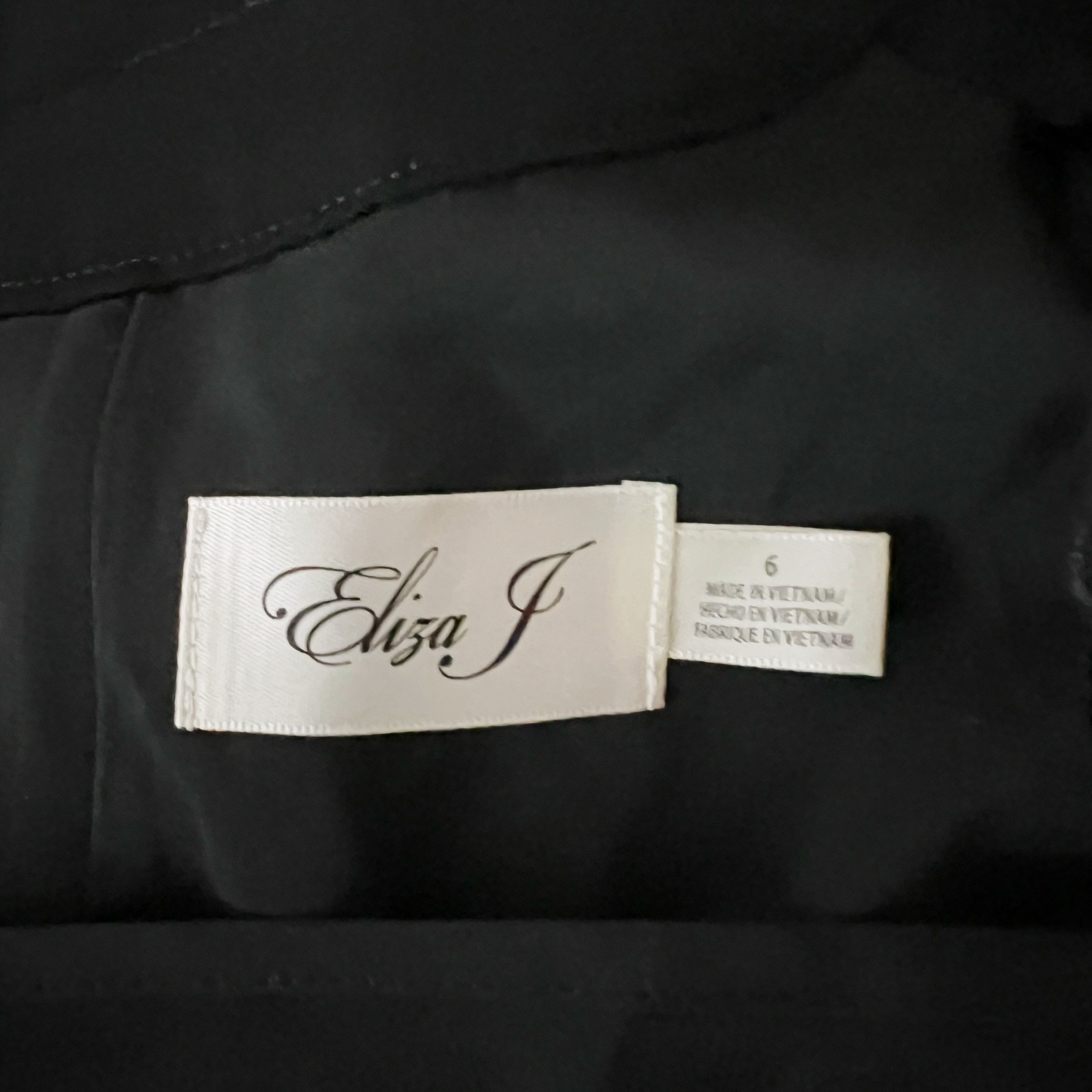 Other NEW Eliza J Chiffon Belted Wrap Top Full Length Size 28" / US 6 / IT 42 - 2 Thumbnail