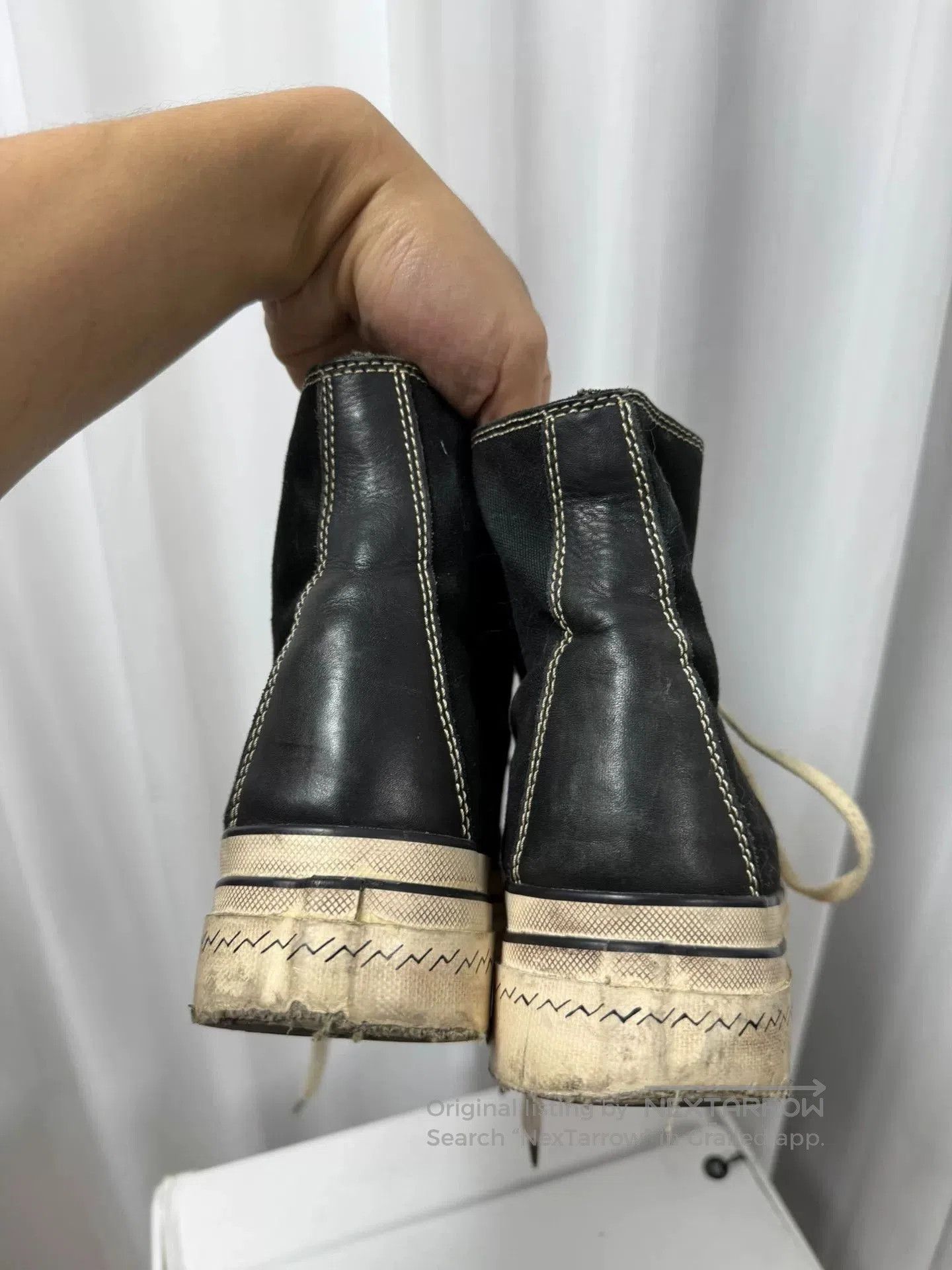Visvim visvim skagway hi canvas thick sole shoes. Size US 8 / EU 41 - 5 Thumbnail