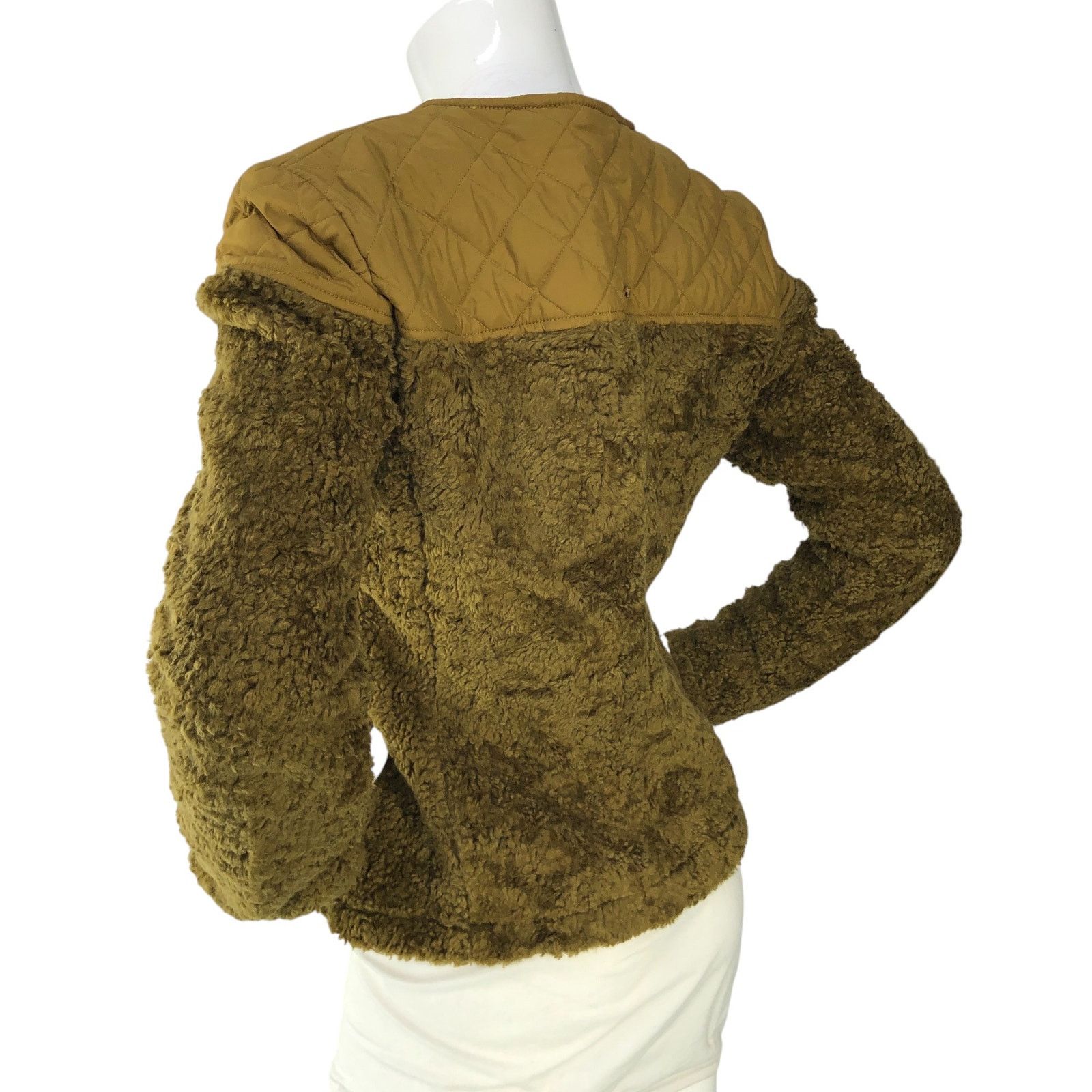Prana Prana Size S Jacket Good Lux Mixed Media Quilted Sherpa Size S / US 4 / IT 40 - 6 Thumbnail