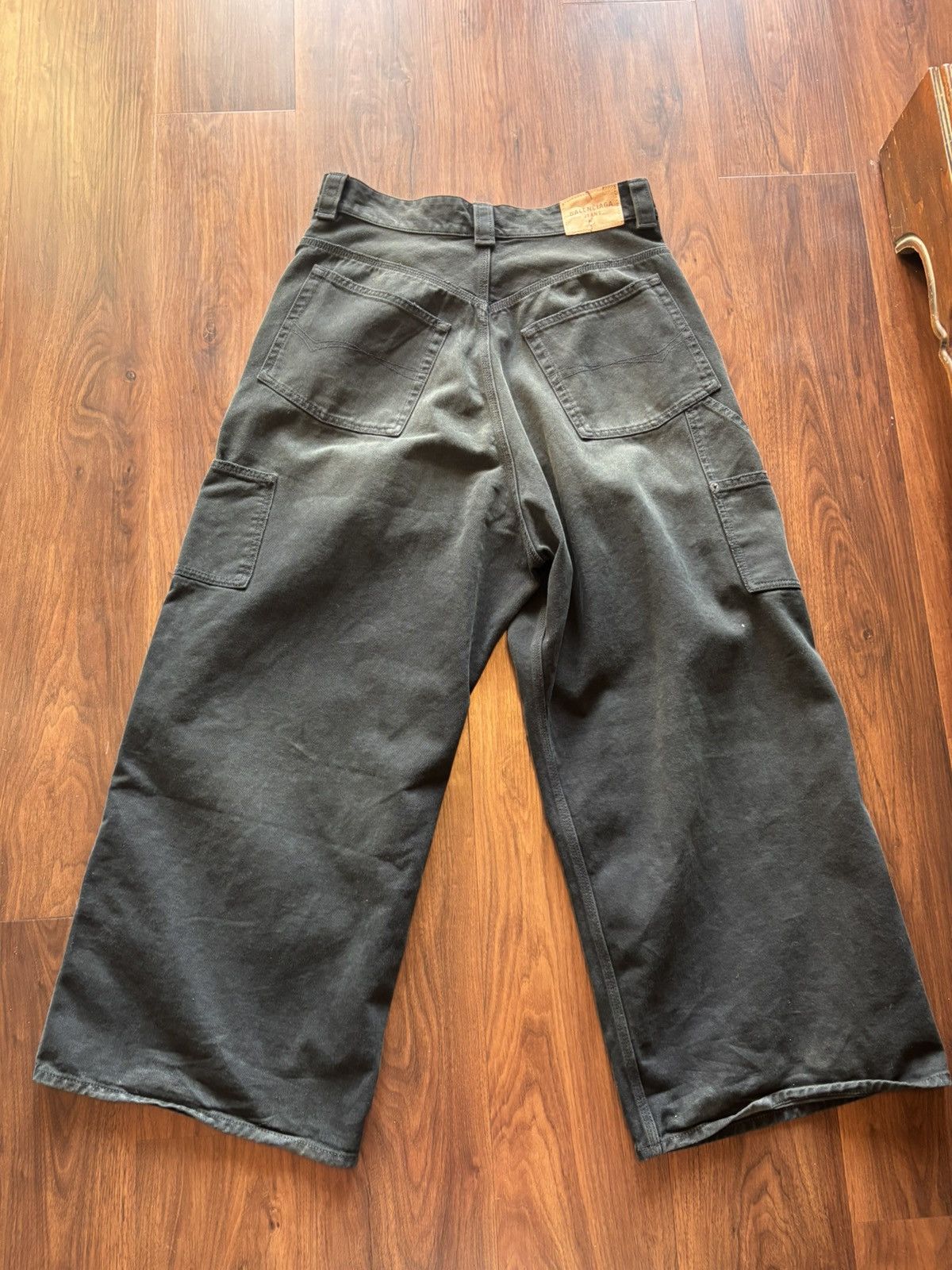Balenciaga BALENCIAGA RIPPED OFF BAGGY PANTS Size US 33 - 2 Thumbnail