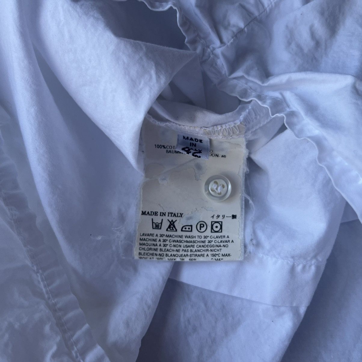 Maison Margiela MM6 Maison Margiela Long Sleeve Button-Up Size M / US 6-8 / IT 42-44 - 3 Thumbnail