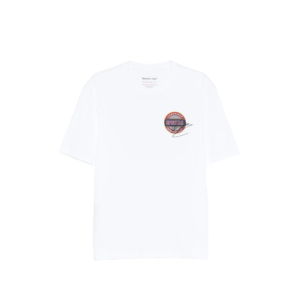 Martine Rose Martine Rose WHITE T-Shirts & Vests - T-Shirts Size US XL / EU 56 / 4 - 1 Thumbnail