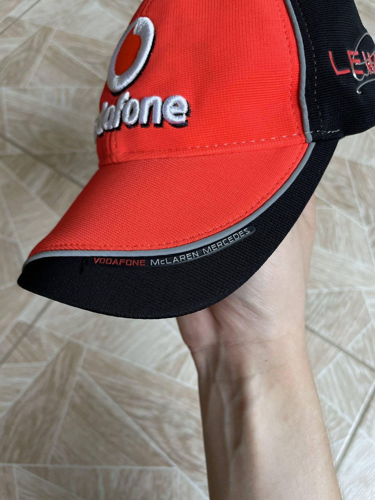 Formula 1 × Malcolm McLaren × Mercedes-Benz McLaren Mercedes F1 Lewis Cap Kids Vodafone Formula One Size ONE SIZE - 4 Thumbnail
