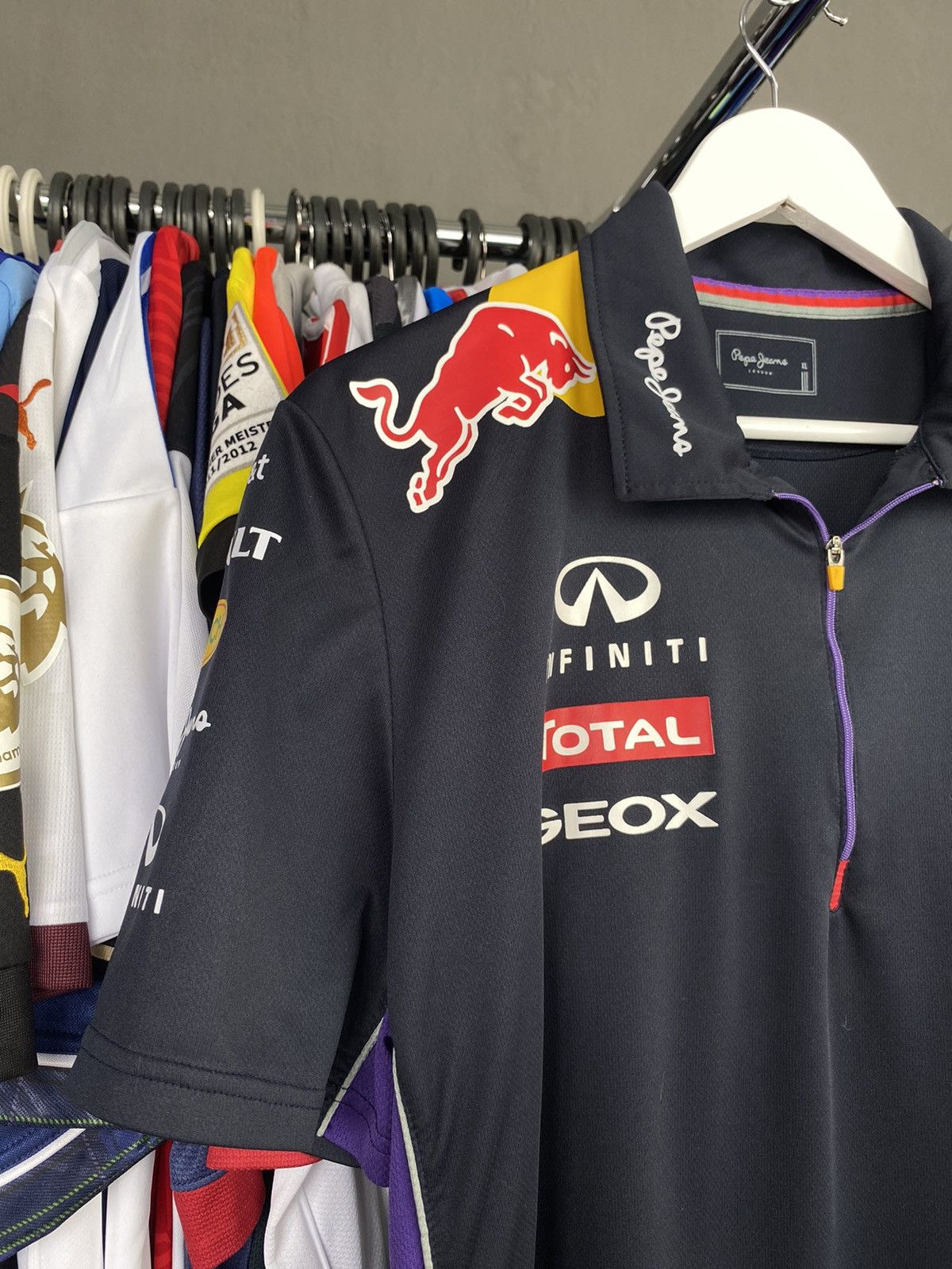 Pepe Jeans PEPE JEANS RED BULL F1 RACING SHIRT JERSEY XL Size US XL / EU 56 / 4 - 3 Thumbnail