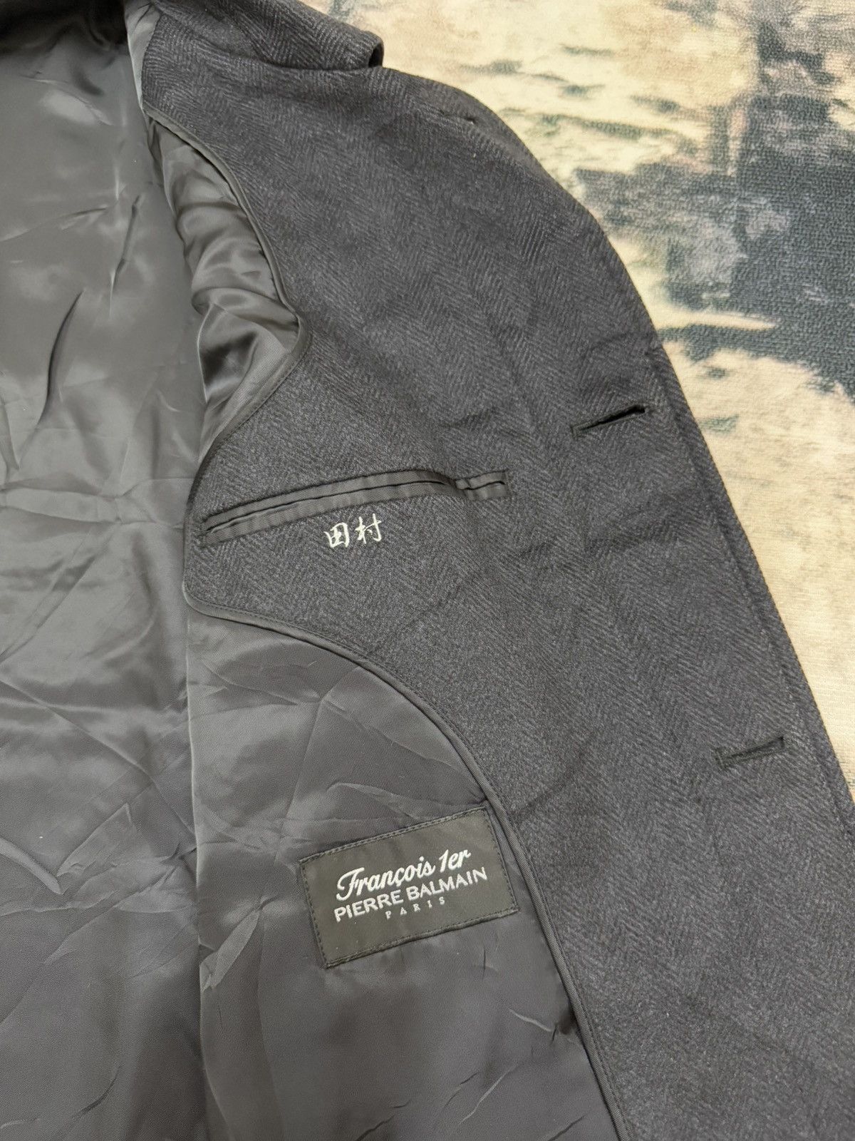 Pierre Balmain Pierre Balmain Long Coat Wool Jacket Size US M / EU 48-50 / 2 - 9 Thumbnail