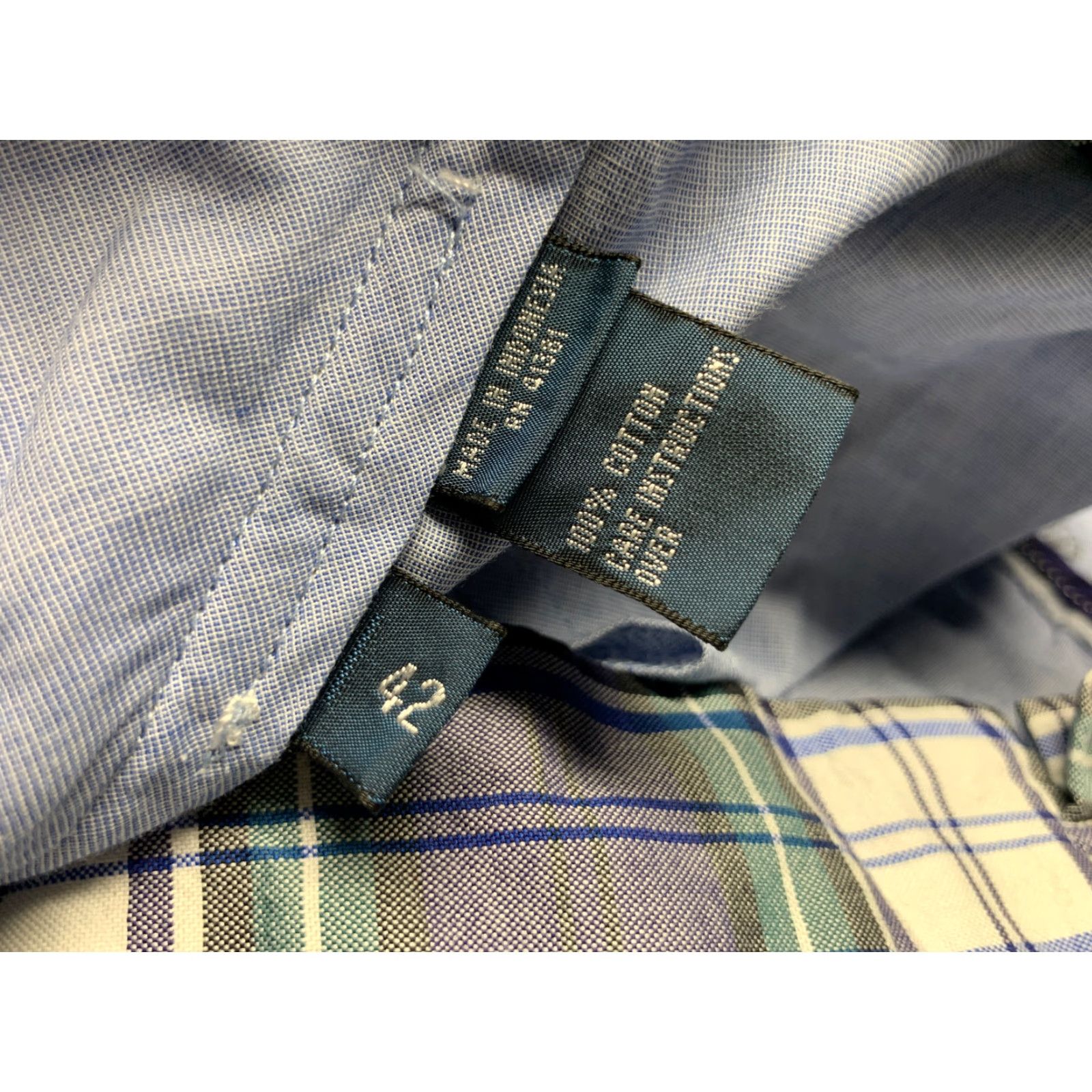 Polo Ralph Lauren Polo Ralph Lauren Mens Slim Fit Plaid Chino Shorts Size 42 Multicolor Casual Size US XL / EU 56 / 4 - 6 Thumbnail