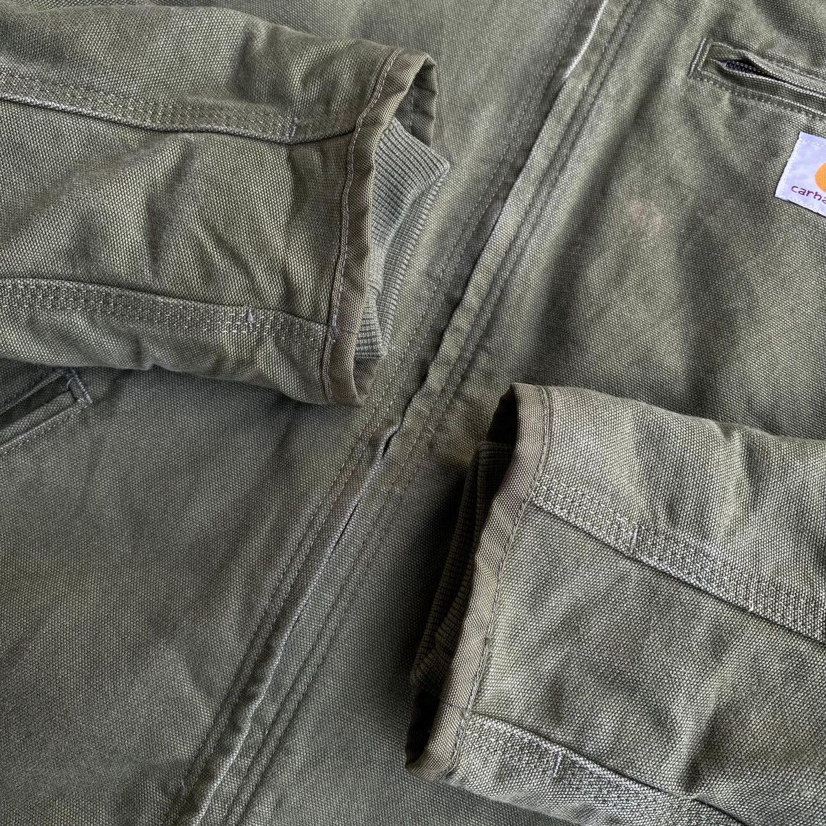 Carhartt Carhartt Moss Green Sierra Jacket Size US XL / EU 56 / 4 - 4 Thumbnail
