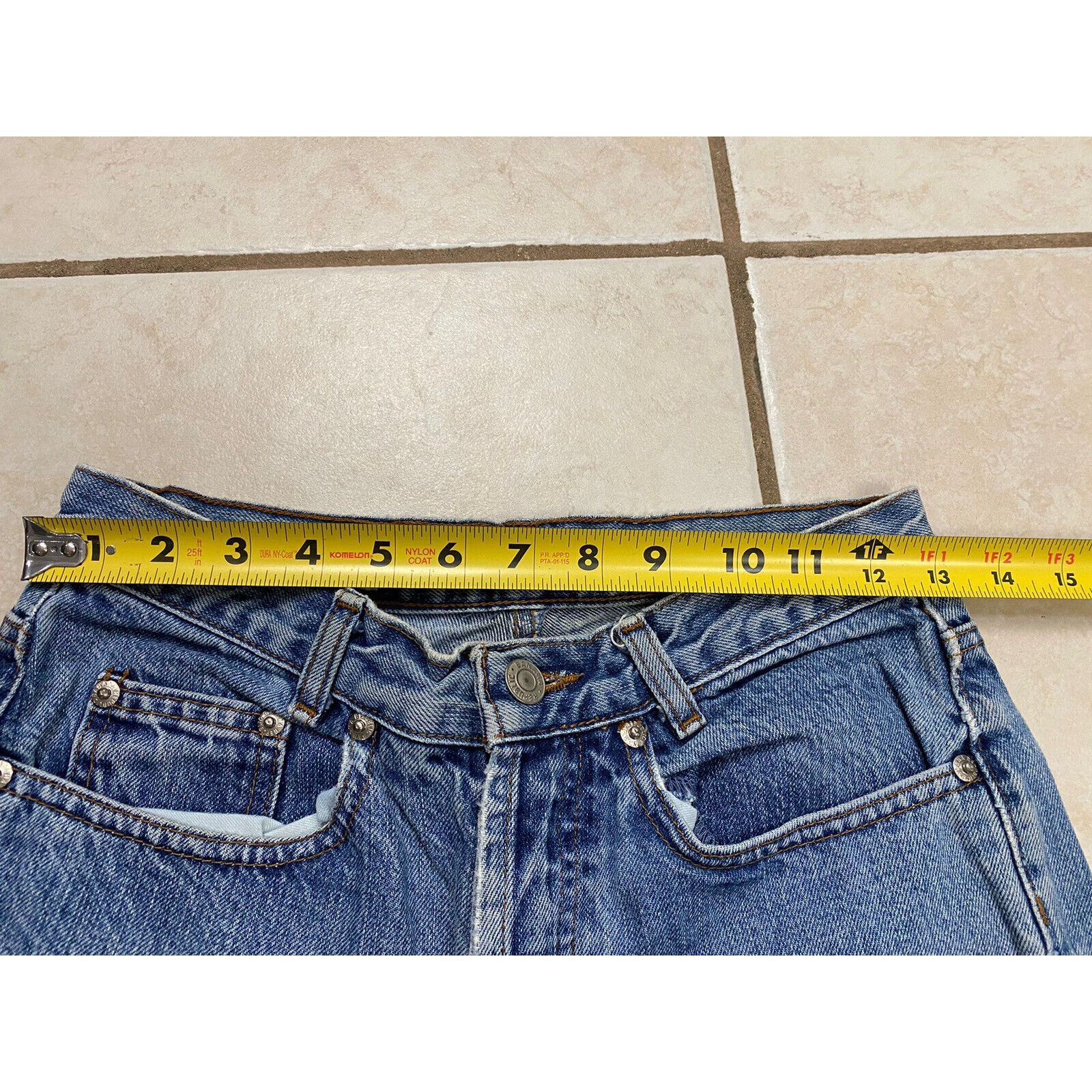 Banana Republic VTG Banana Republic Jeans High-Rise Straight Leg Button Fly Size 28" / US 6 / IT 42 - 8 Thumbnail