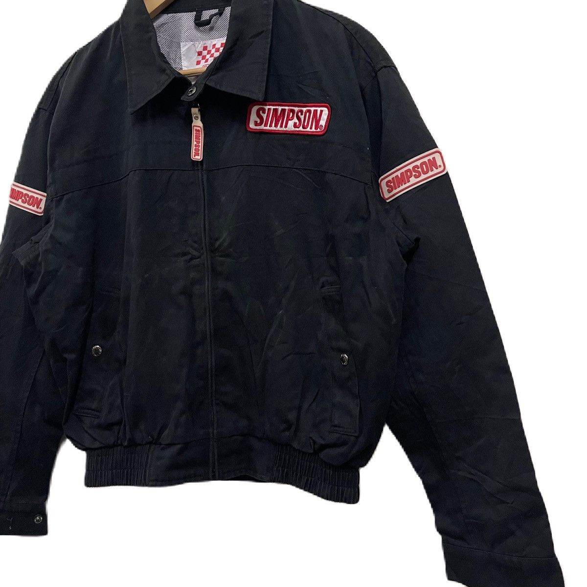Vintage SIMPSON RACING jacket bomber riding Size US M / EU 48-50 / 2 - 5 Thumbnail