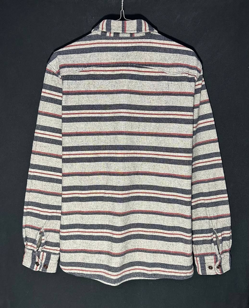 Edwin × Japanese Brand Edwin Loggerhead Long Sleeve Shirt Workwear Aztec striped Size US L / EU 52-54 / 3 - 8 Thumbnail