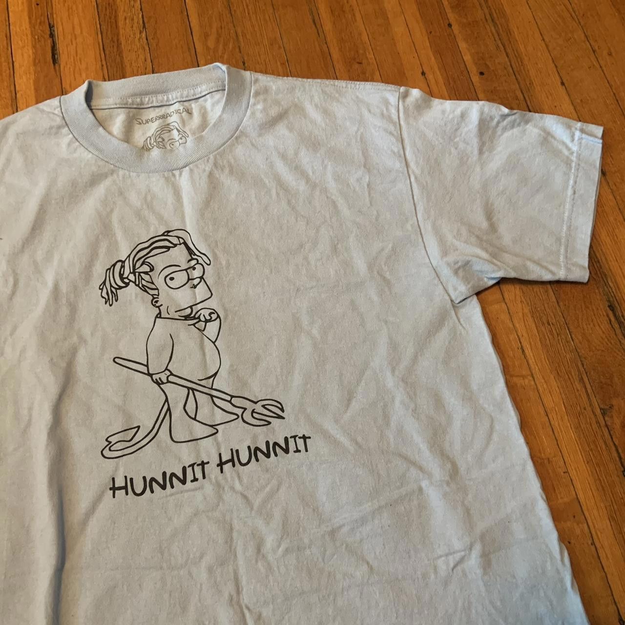 Designer Super Radical Hunnit Hunnit Pouya T Shirt Size US M / EU 48-50 / 2 - 2 Thumbnail