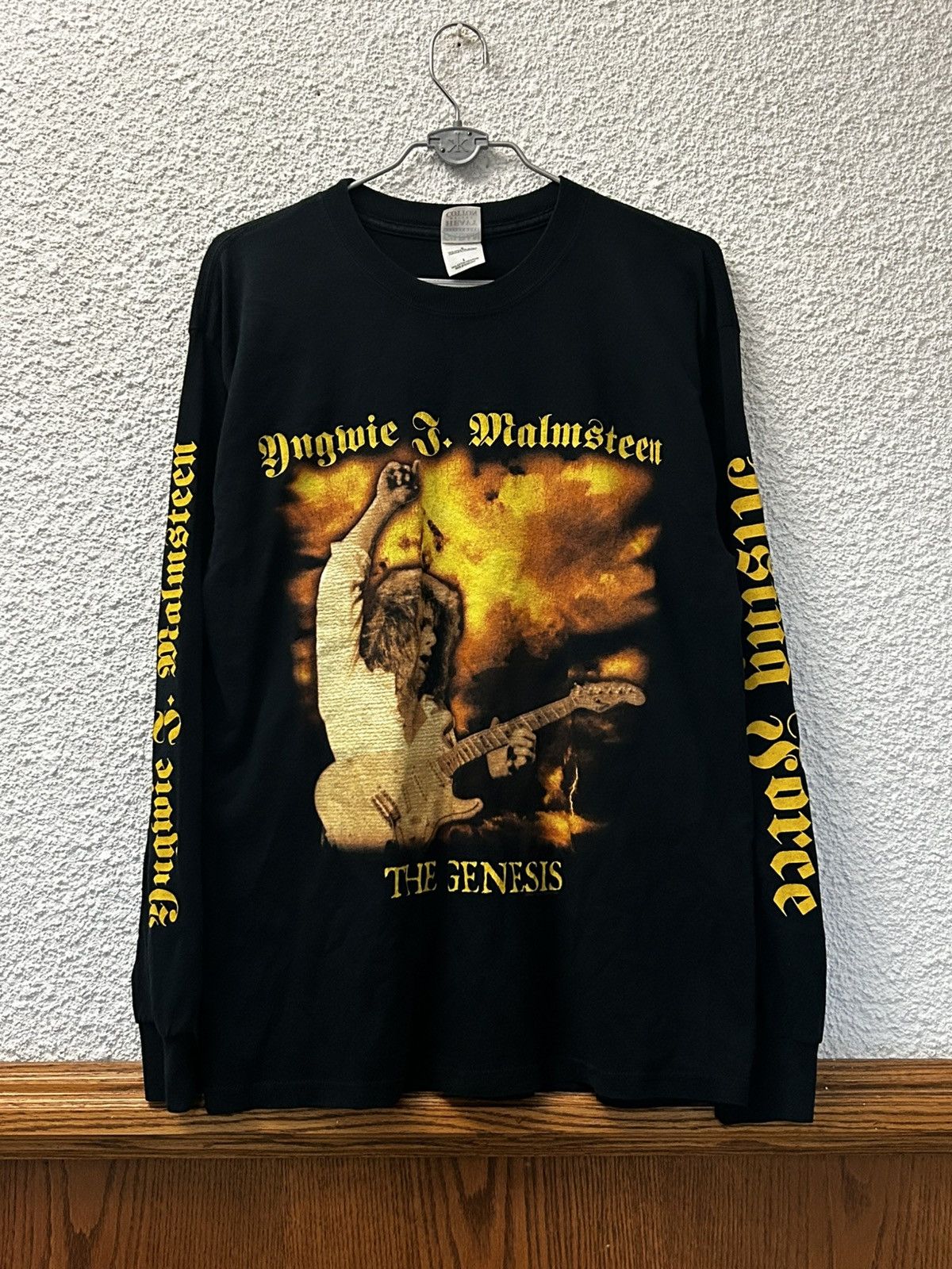 Gildan (Rare) Vintage Yngwie Malmsteen Size US L / EU 52-54 / 3 - 1 Thumbnail