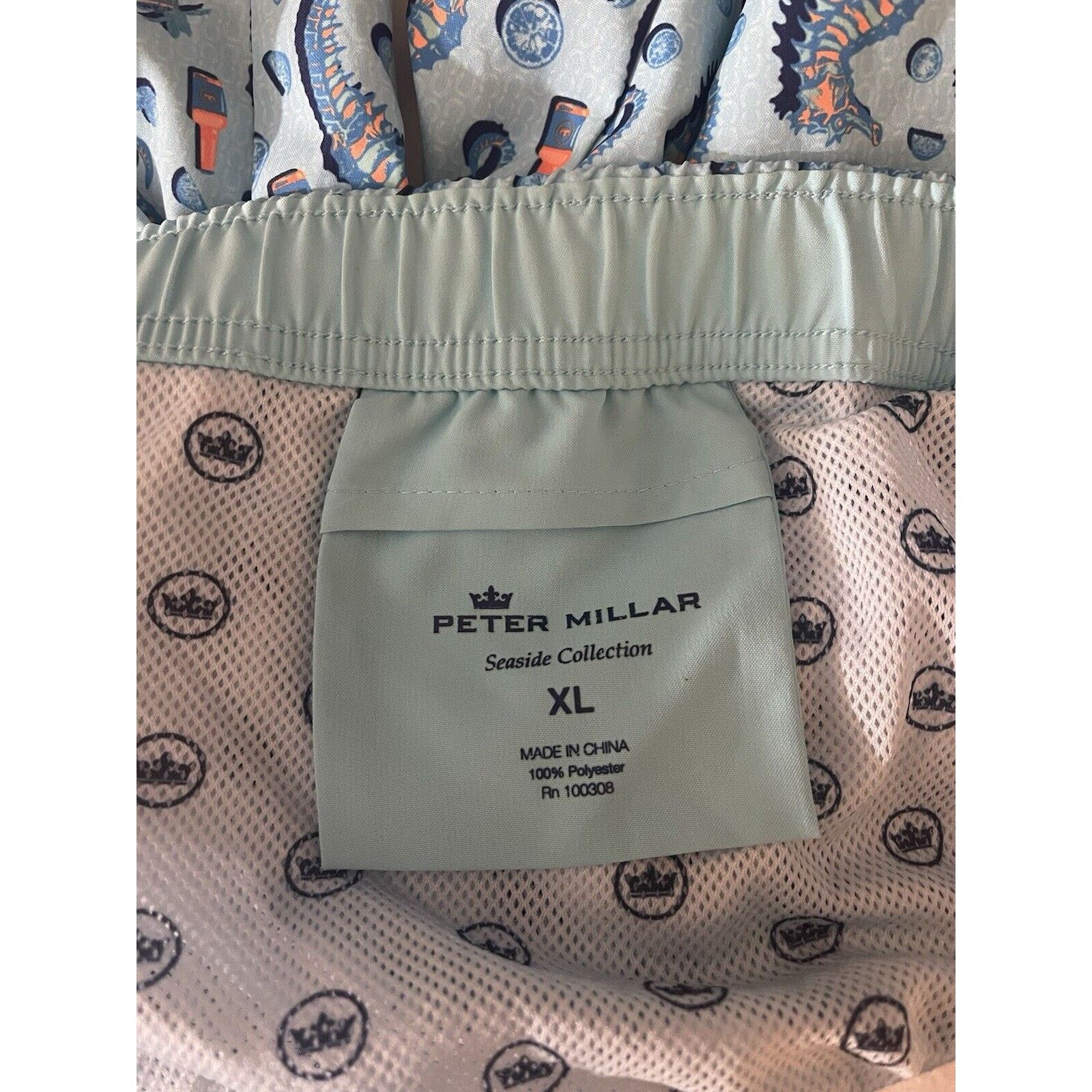 Peter Millar Peter Millar Seaside Collection Swim Trunks Blue Size XL Size US 40 / EU 56 - 8 Thumbnail