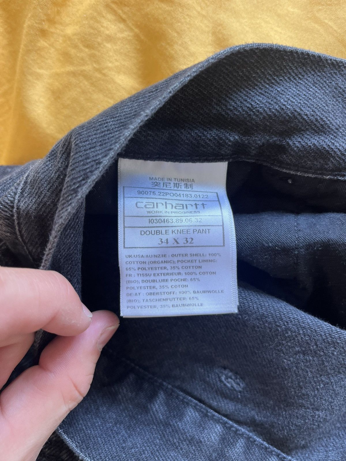 Carhartt Double Knee Pant Size US 34 / EU 50 - 3 Thumbnail