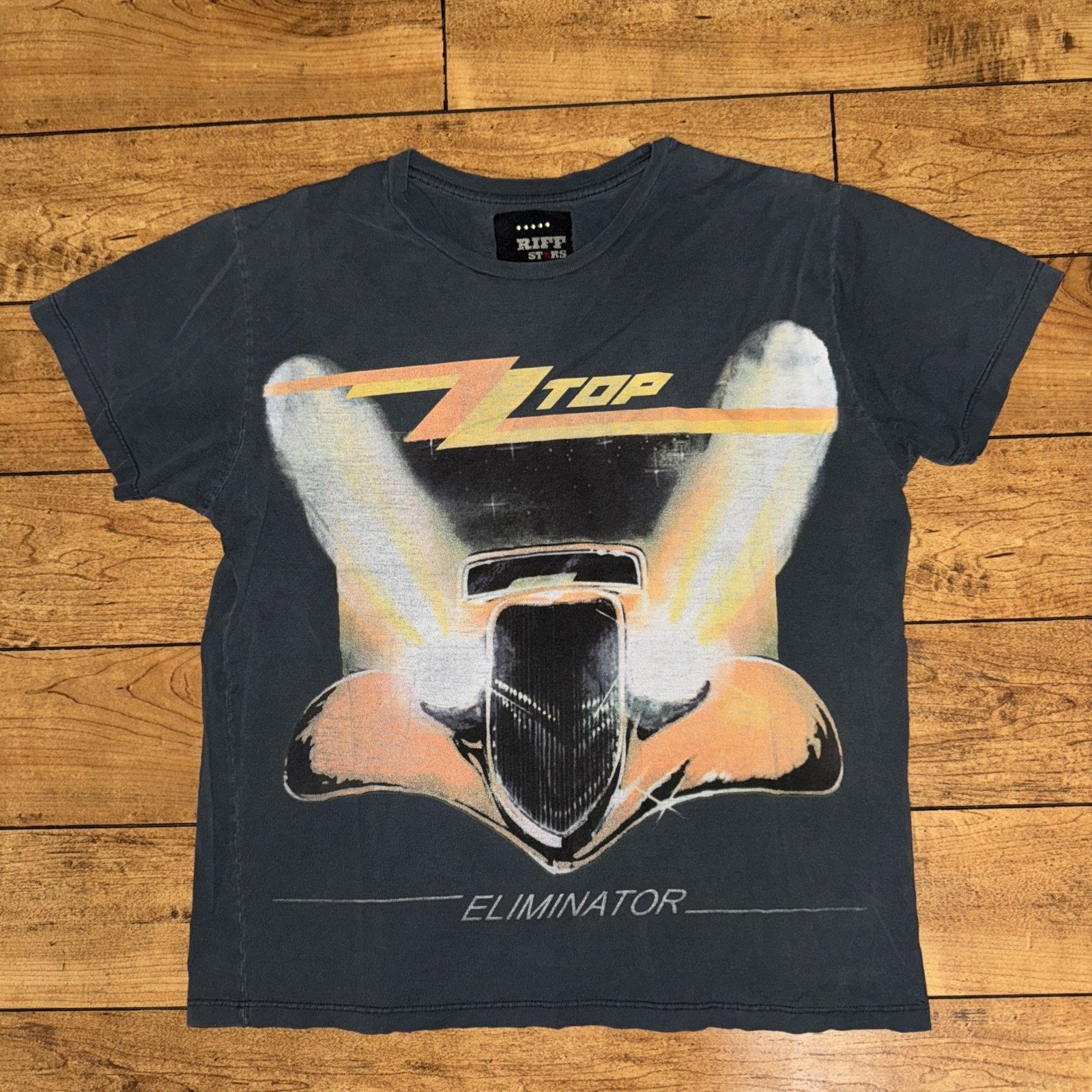 Vintage Riff Stars ZZ Top Band T-Shirt Med 24x23.5 Size US M / EU 48-50 / 2 - 1 Thumbnail