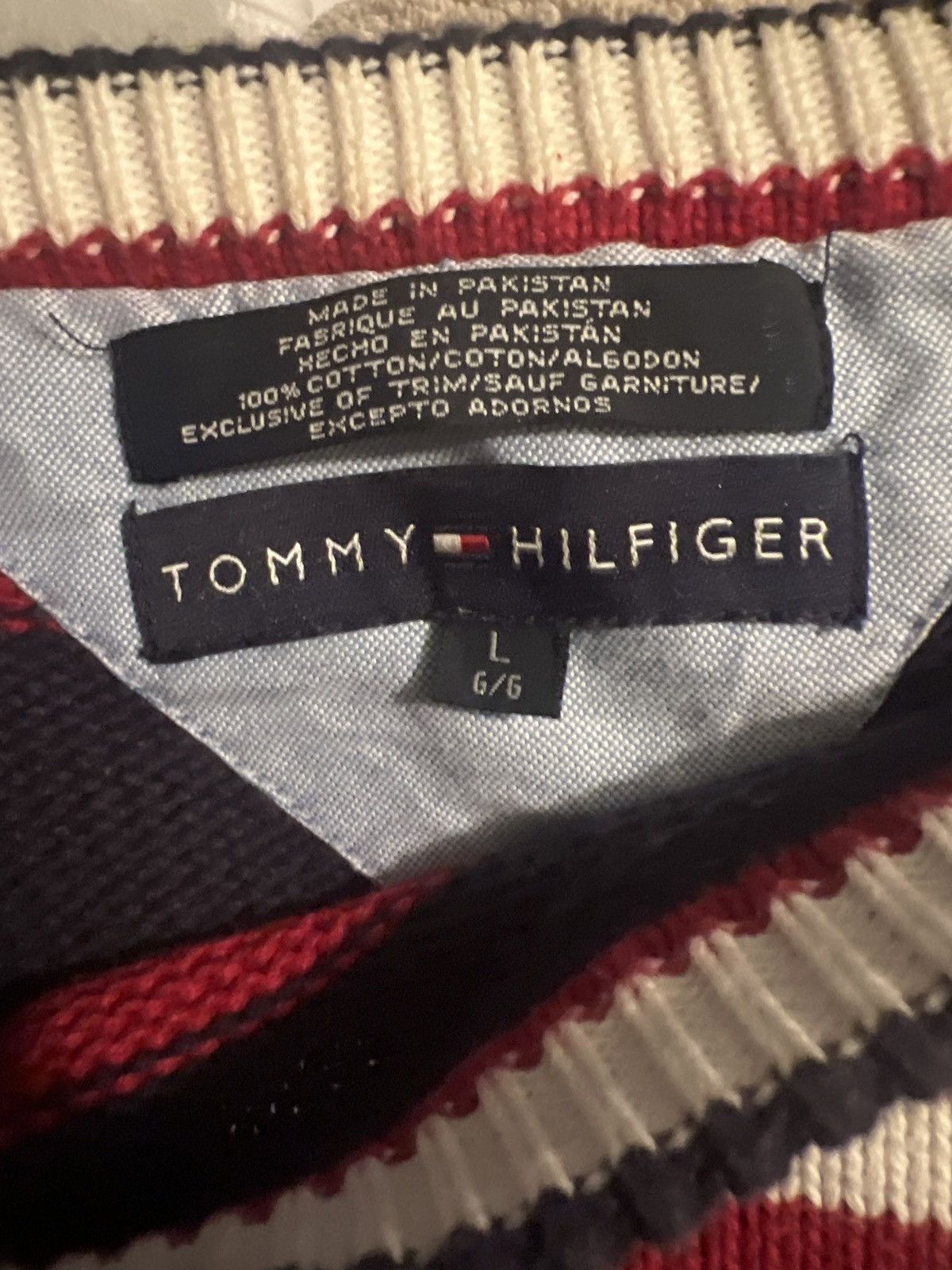 Tommy Hilfiger Vintage Tommy Hilfiger knit pullover Size US L / EU 52-54 / 3 - 6 Thumbnail