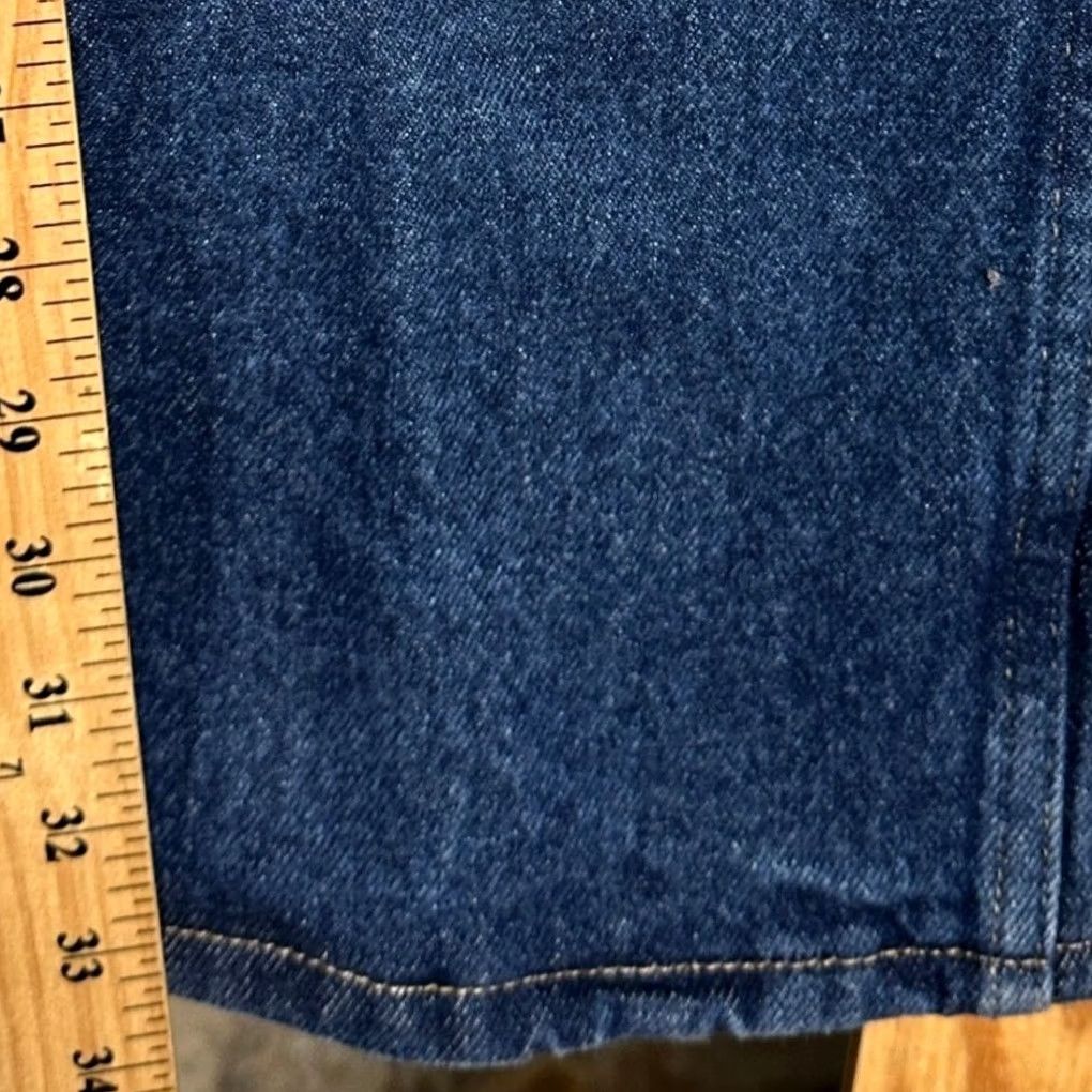 Vintage Cabelas Mens Jeans 40X34 Blue Roughneck Fleece Lined Straight Leg 5 Pocket Denim Size US 40 / EU 56 - 8 Thumbnail