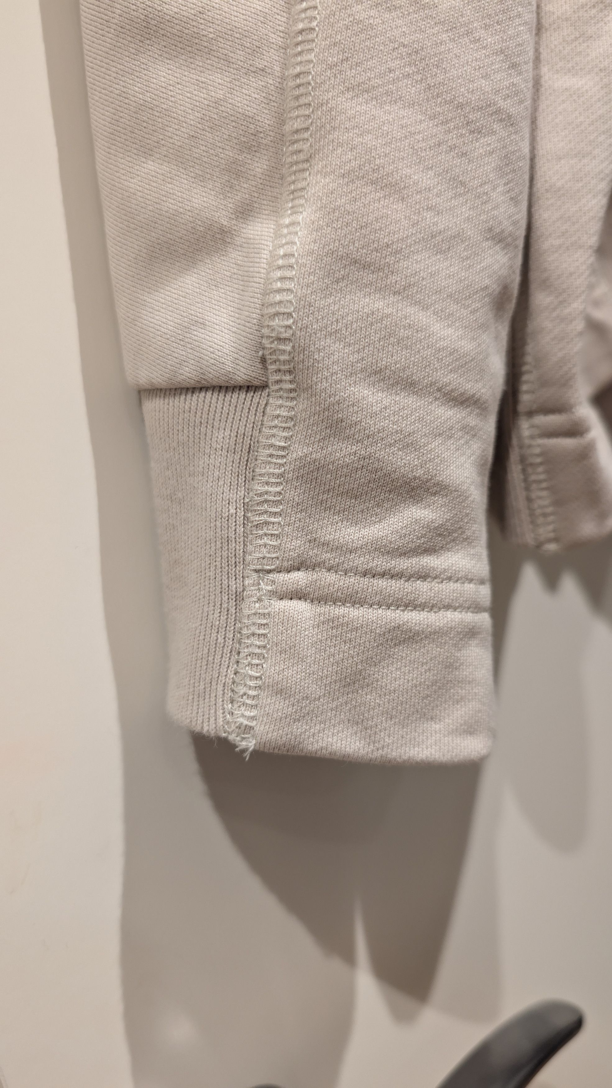 Adidas × Yohji Yamamoto Y-3 Off-White Stacked Logo Sweatshirt Size US M / EU 48-50 / 2 - 9 Thumbnail