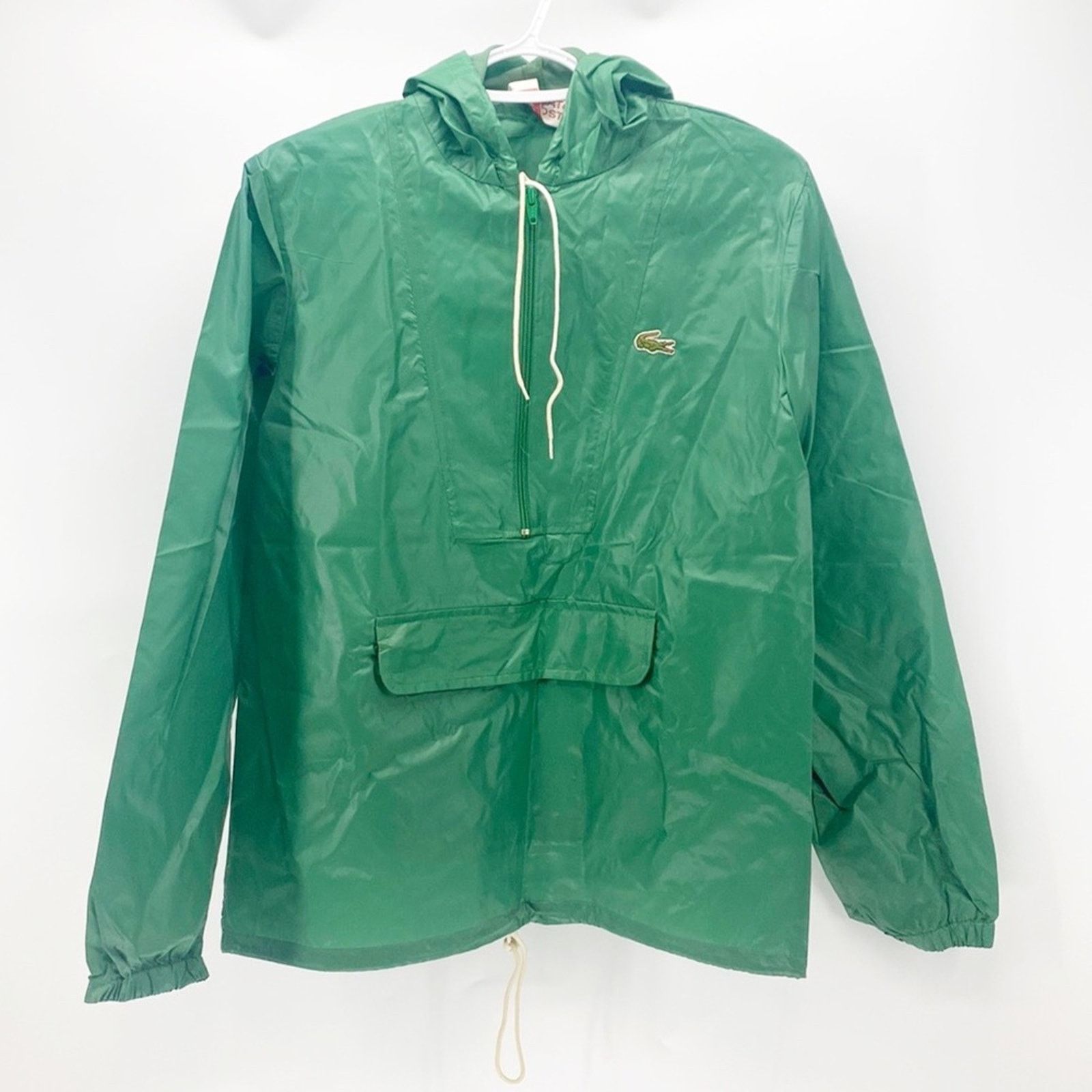 Vintage Vintage 80's Lacoste Windbreaker Pullover Hooded Packable S Size US S / EU 44-46 / 1 - 1 Thumbnail