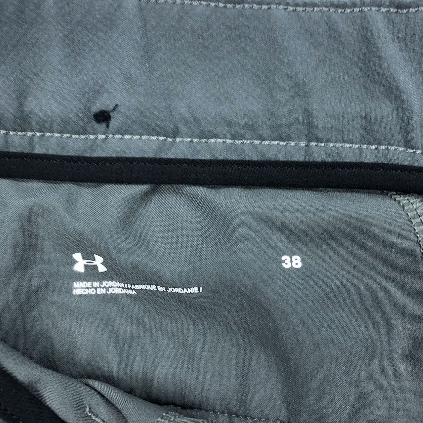Under Armour Under Armour Mens 38 Activewear Golf Shorts 100% Polyester Gray Performance Size US 38 / EU 54 - 4 Thumbnail