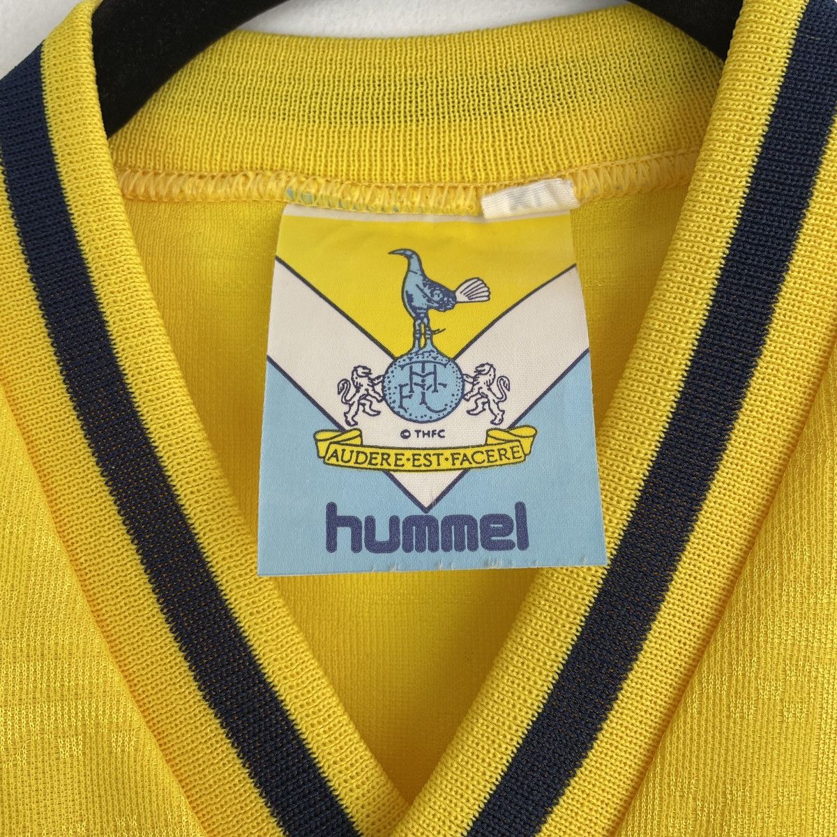 Hummel Vintage Tottenham Away Jersey Ultra Rare 1988-1991 size L-XL Size US XL / EU 56 / 4 - 3 Thumbnail