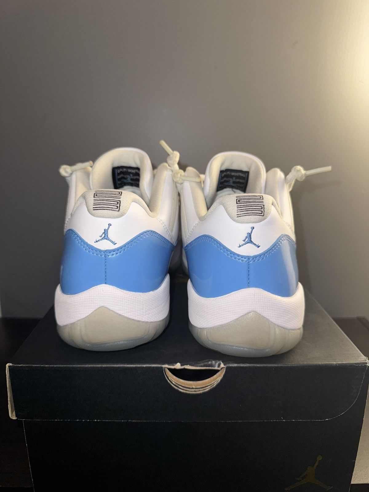 Jordan Brand Jordan 11 Retro Low University Blue Size US 9.5 / EU 42-43 - 4 Thumbnail