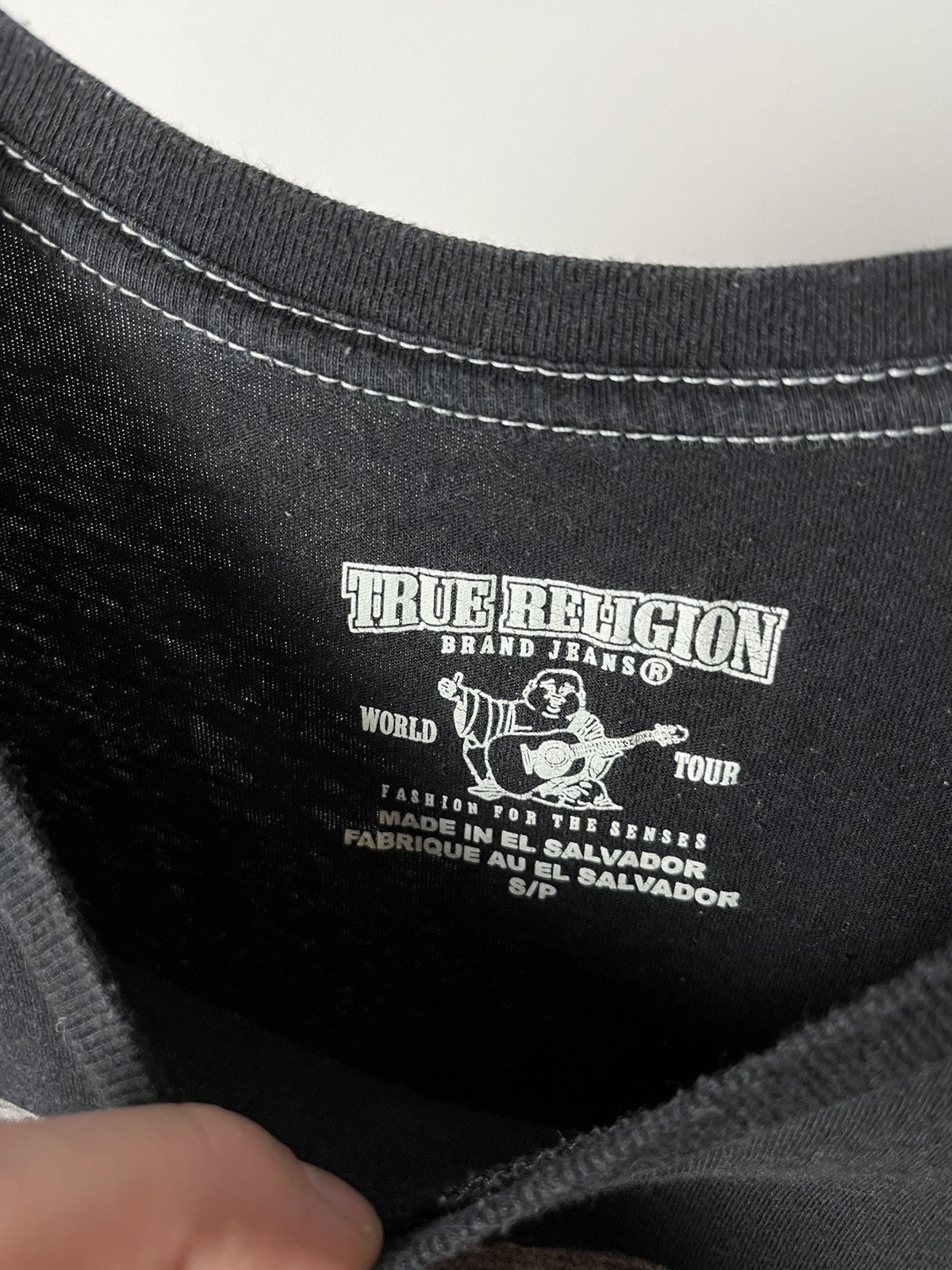 Japanese Brand True Religion T-Shirt Big Logo Y2K Tee Size US M / EU 48-50 / 2 - 6 Thumbnail