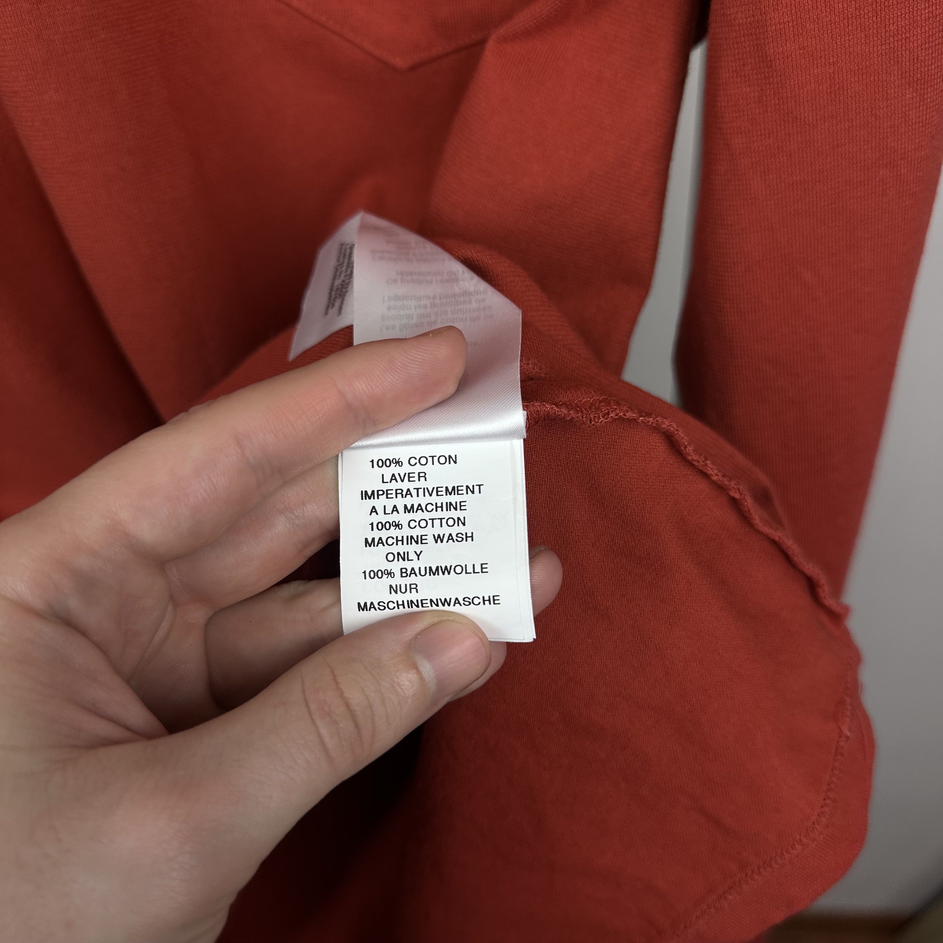 Armor-Lux Armor Lux long sleeve logo M L red cottton Size US L / EU 52-54 / 3 - 4 Thumbnail