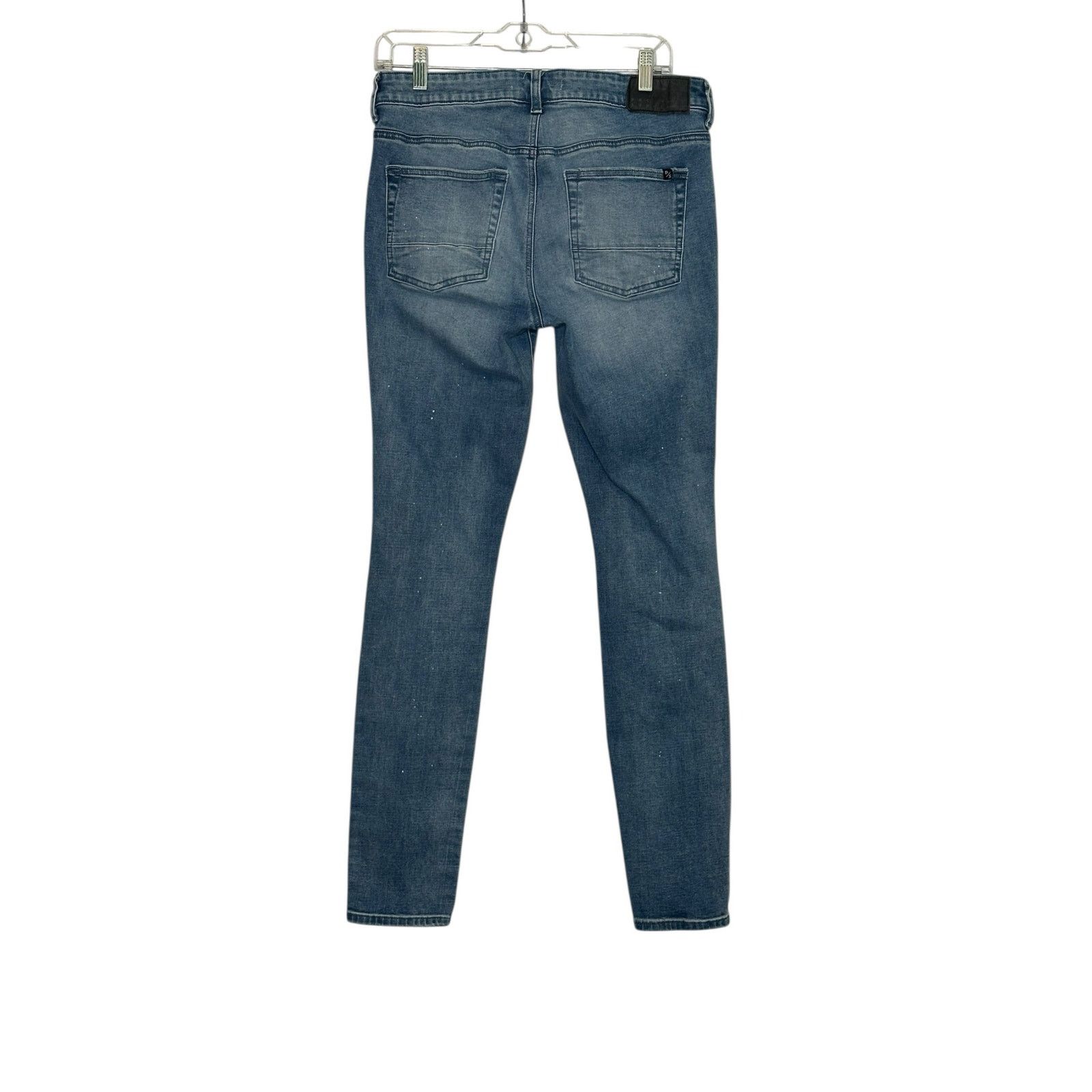 Pacsun Pacsun light splatter stacked ripped skinny jeans size 30 Size US 30 / EU 46 - 2 Thumbnail