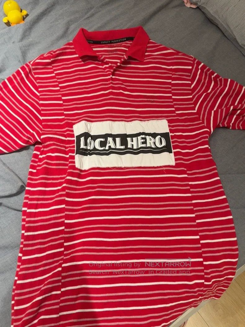 Martine Rose Martine Rose Red striped polo Size XXS / US 00 / IT 34 - 2 Thumbnail