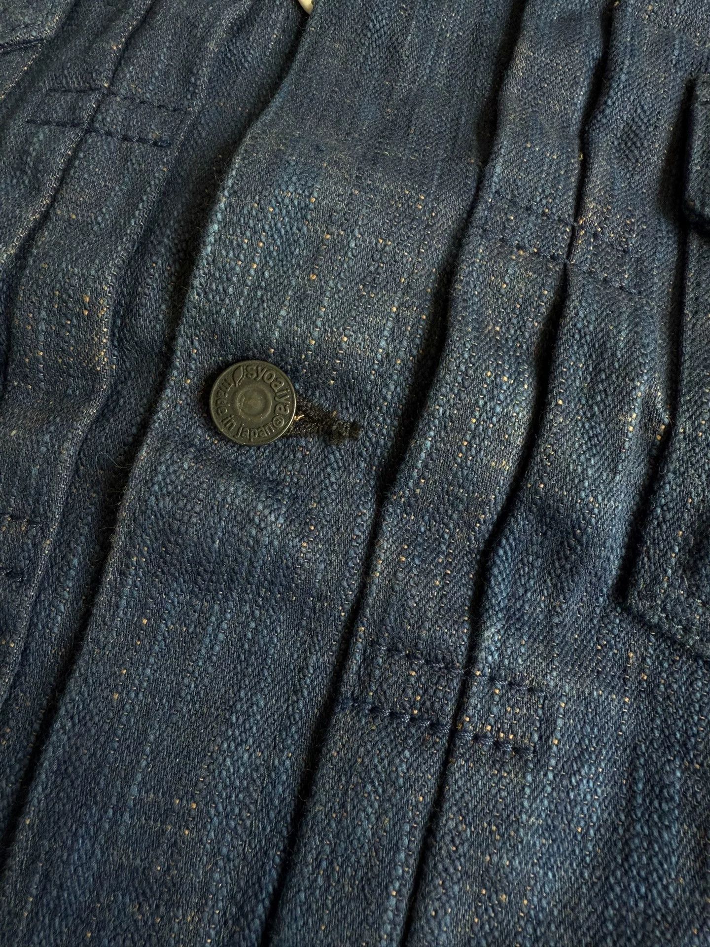 Pure Blue Japan Pure Blue Japan Indigo Persimmon Dyed Denim Jacket Size US M / EU 48-50 / 2 - 6 Thumbnail