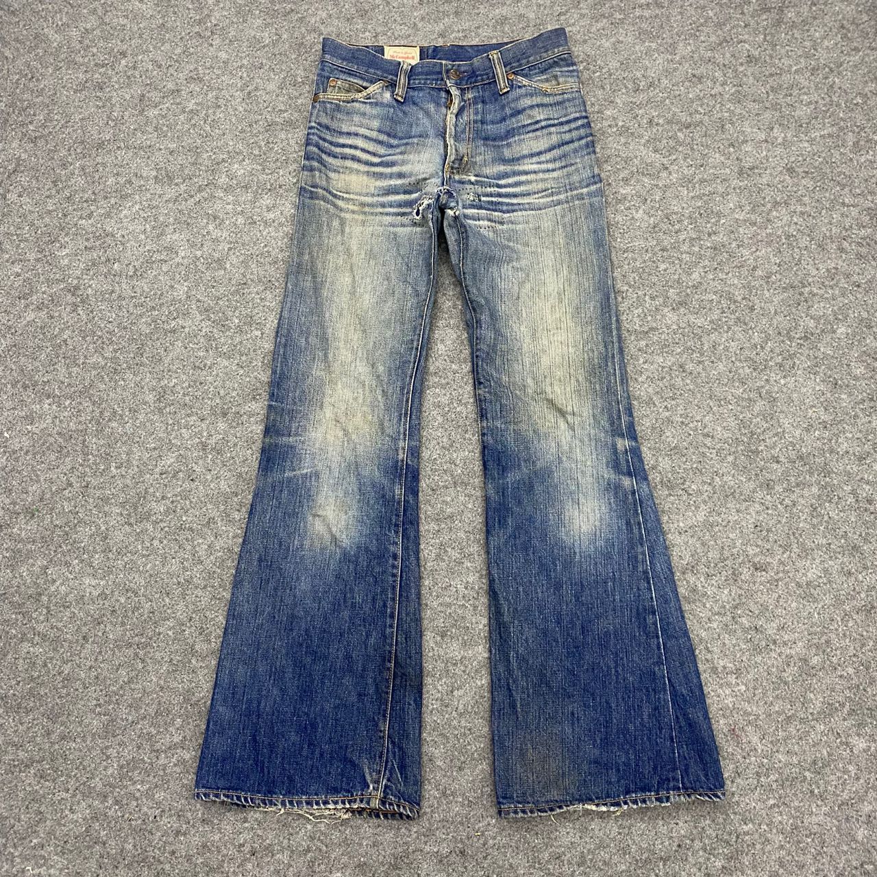 Japanese Brand 💥Best Offer💥Vintage Mc Campbell Bootcut Distressed Denim Size US 30 / EU 46 - 1 Thumbnail