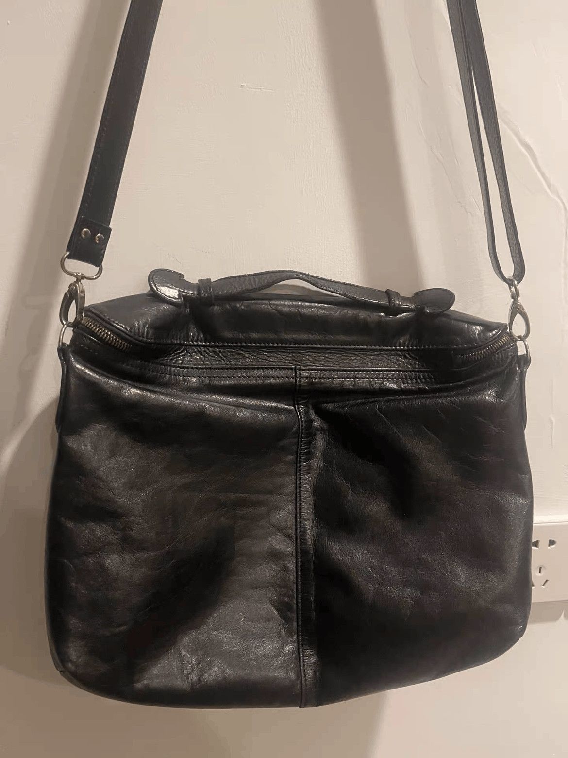 Ann Demeulemeester Ann Demeulemeester Leather Shoulder Bag Size ONE SIZE - 8 Thumbnail