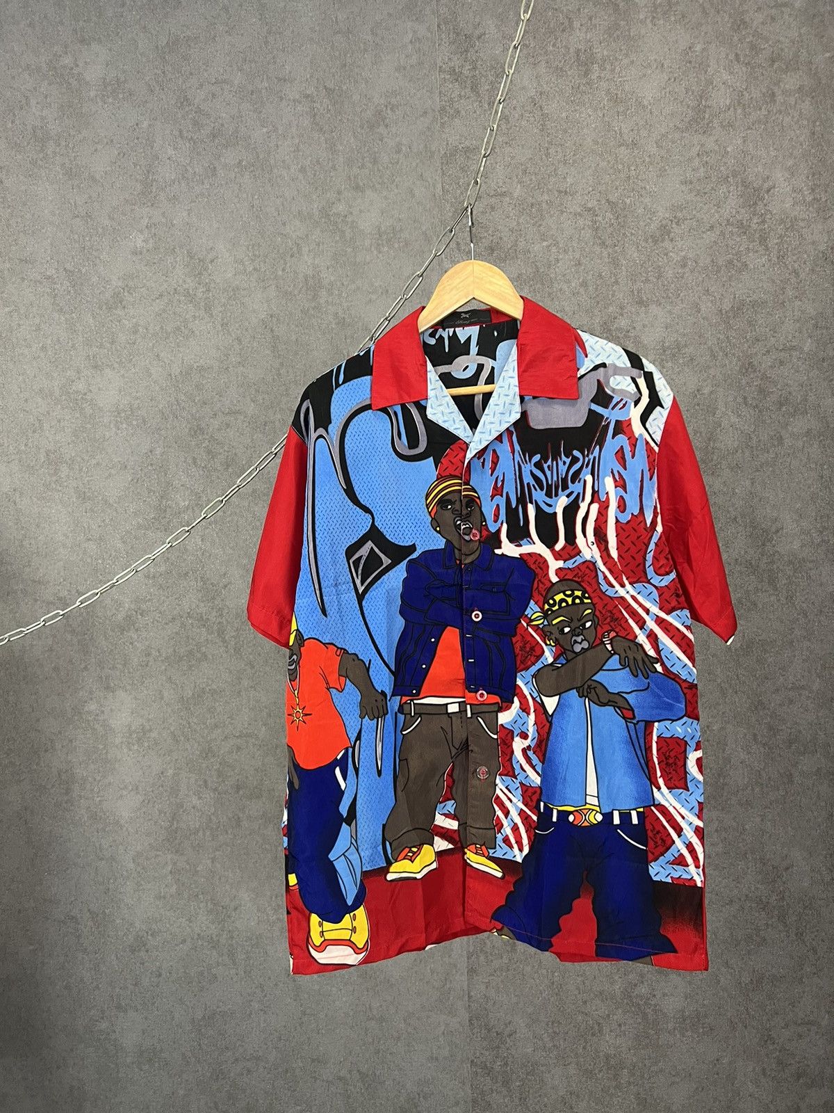 Rap Tees Rap Hawaiian crazy shirt Size US L / EU 52-54 / 3 - 1 Thumbnail