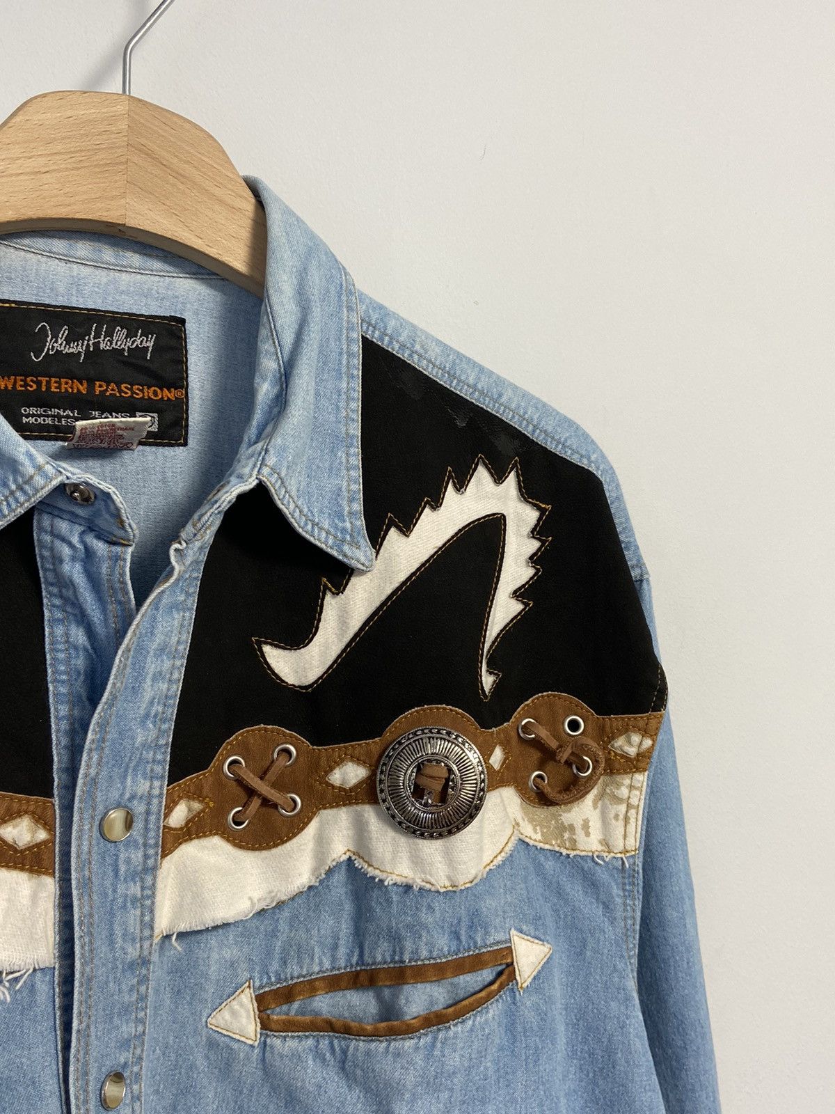 Designer × Vintage Johnny hallyday Vintage Button Up Size US L / EU 52-54 / 3 - 7 Thumbnail