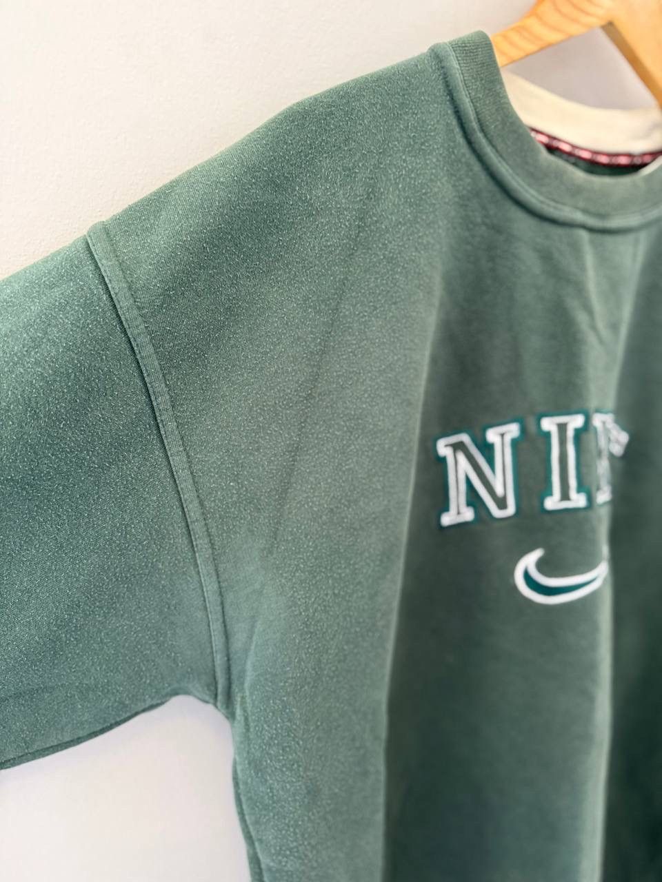 Other Vintage Nike Crewneck Big Centre Logo Sweatshirt Premier USA Size US XL / EU 56 / 4 - 5 Thumbnail