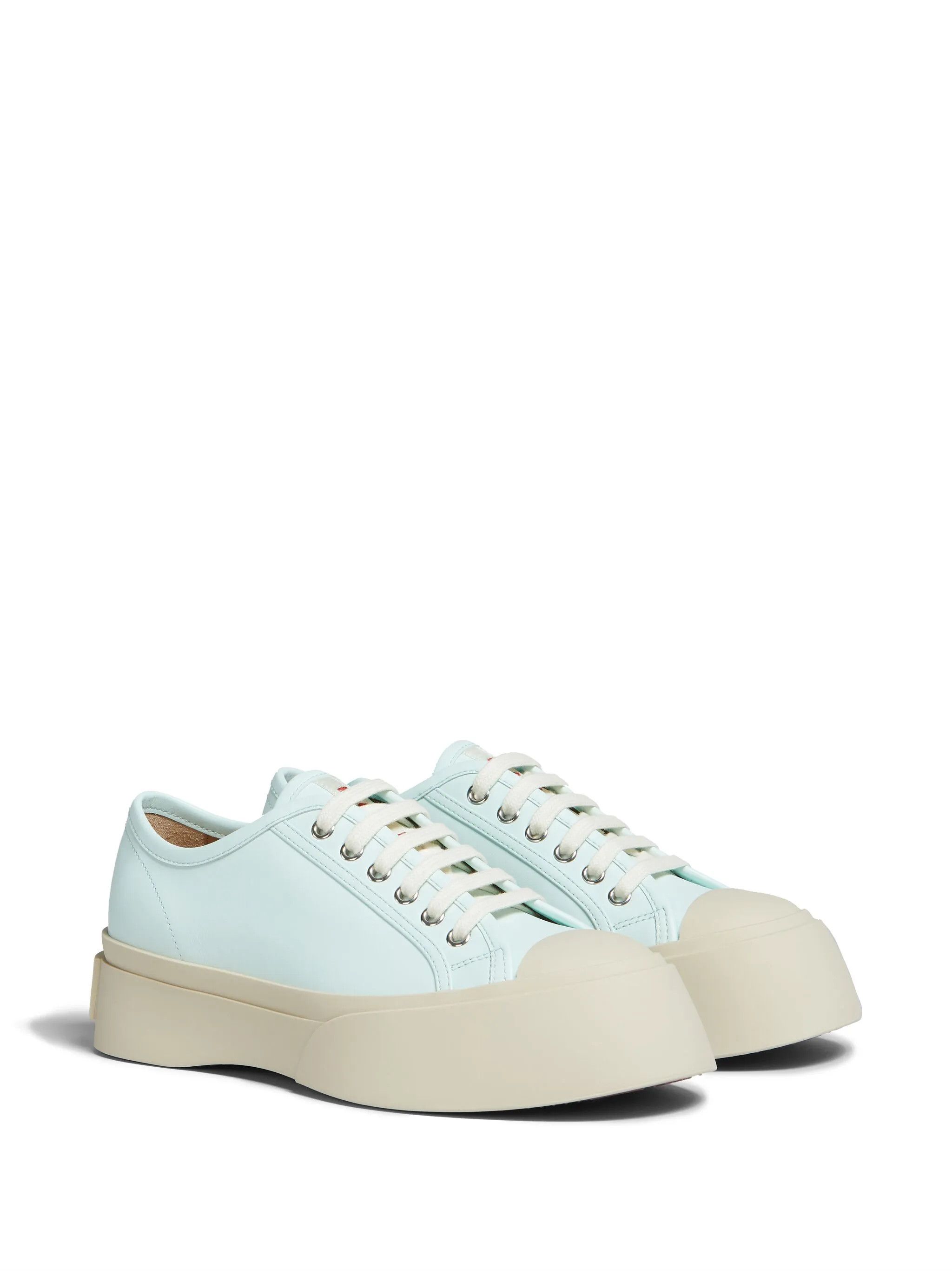 Marni o1f1d3z0525 Pablo Flatform Sneakers in Light Blue/Beige Size US 8 / IT 38 - 2 Thumbnail