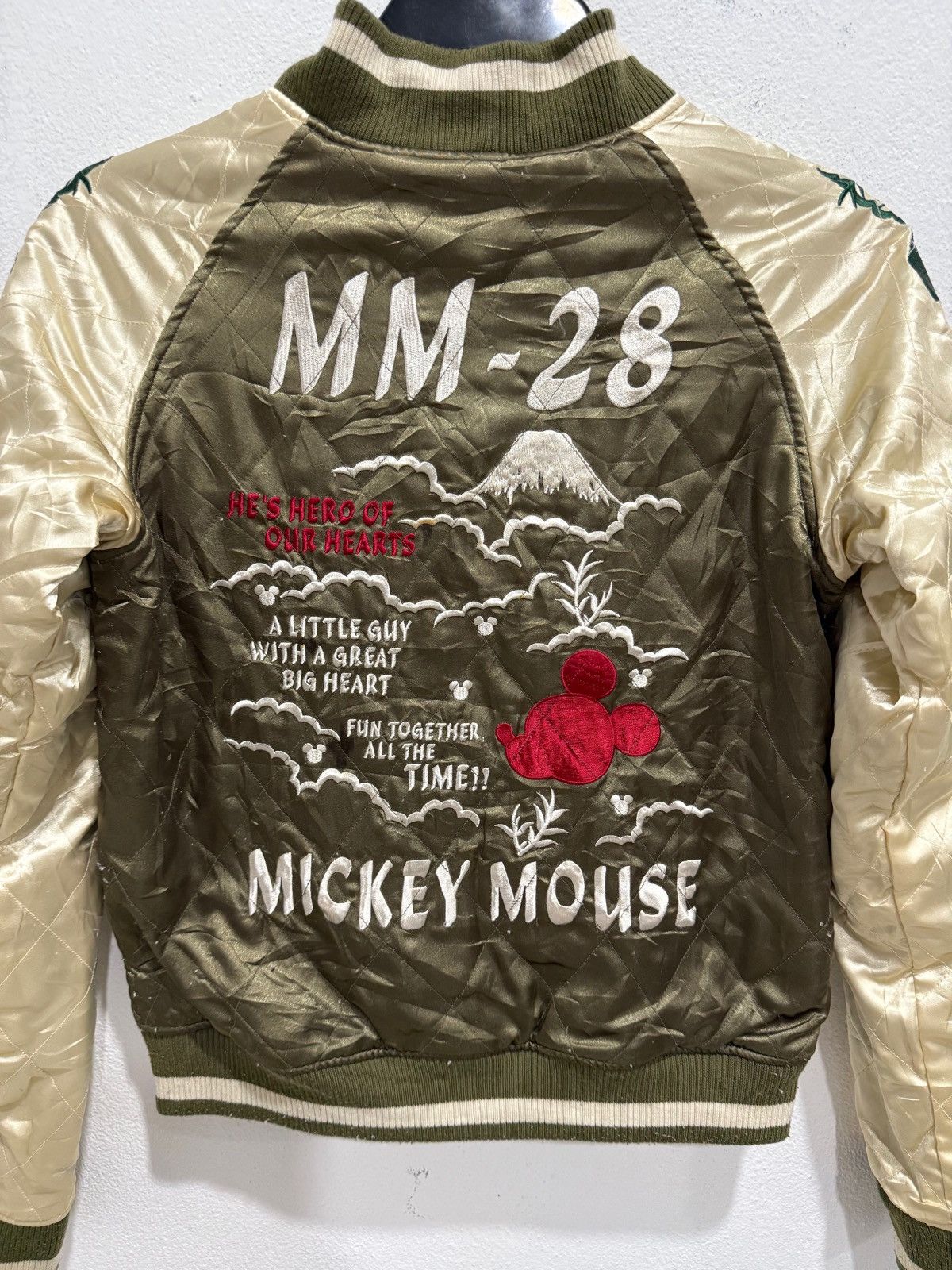 Mickey Mouse Sukajan Mickey Mouse Reversible Mount Fuji Embroidery Size M / US 6-8 / IT 42-44 - 7 Thumbnail