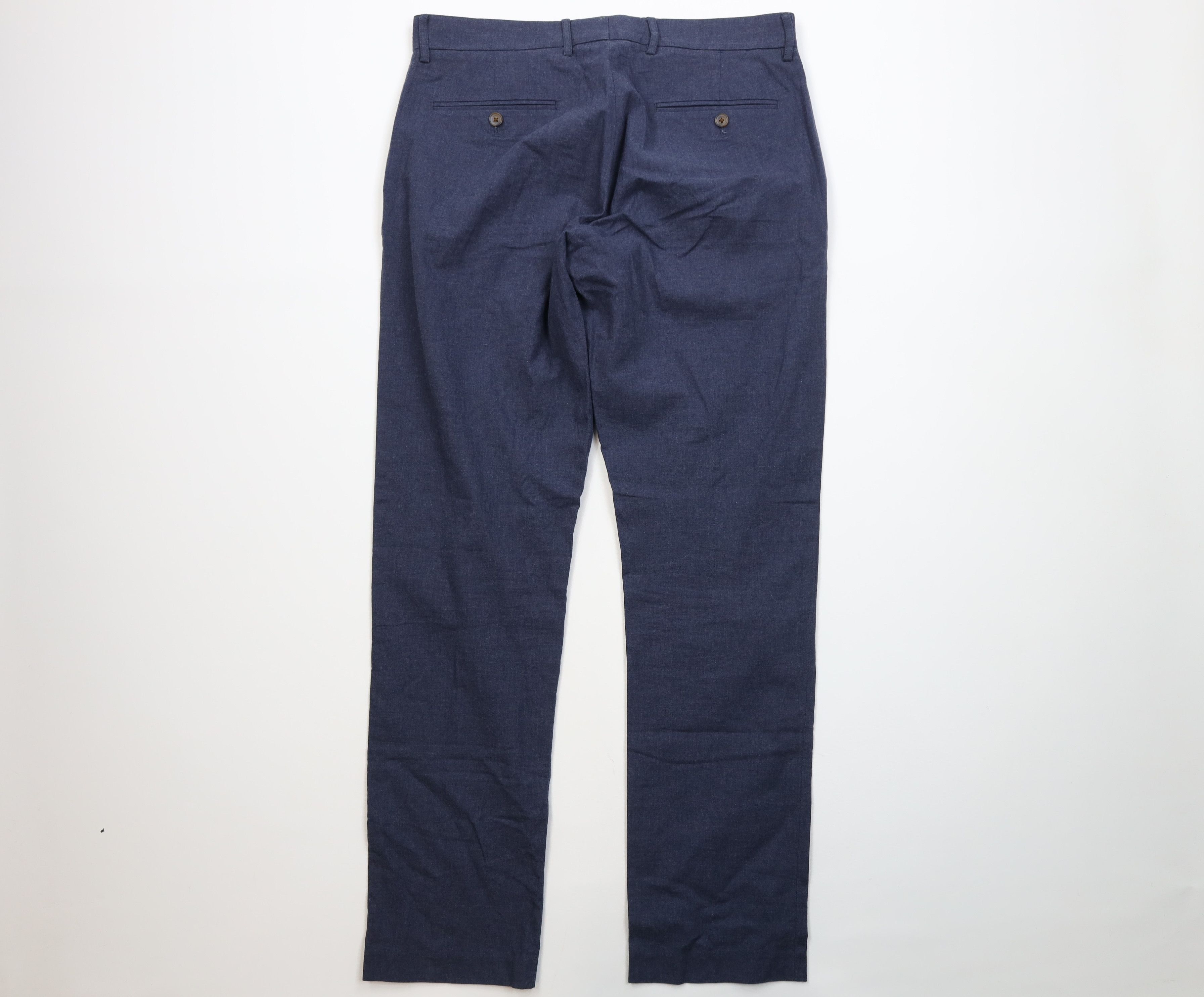 J.Crew J Crew Bedford Cotton Straight Leg Chino Pants Trousers Size US 32 / EU 48 - 9 Thumbnail