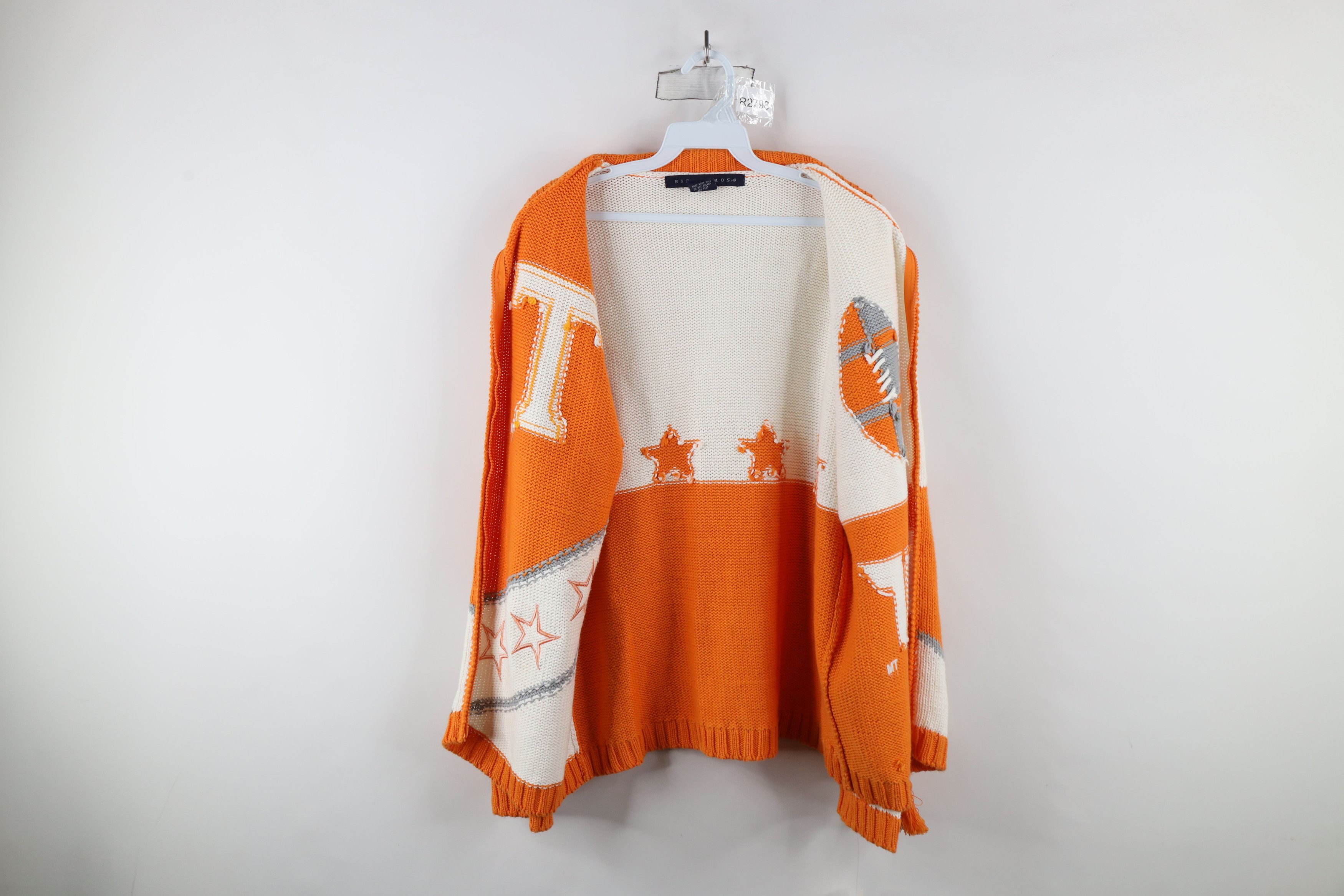 Vintage Deadstock Vintage 90s Tennessee Football Cardigan Sweater Size XL / US 12-14 / IT 48-50 - 11 Thumbnail