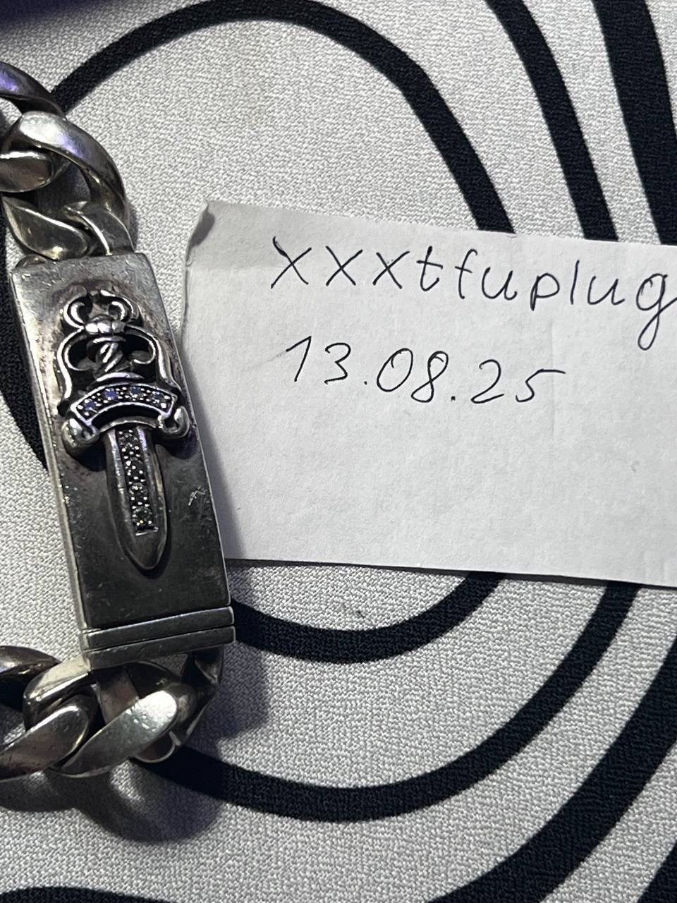 Chrome Hearts Chrome Hearts Dagger Bracelet ICE vvs Size ONE SIZE - 2 Thumbnail