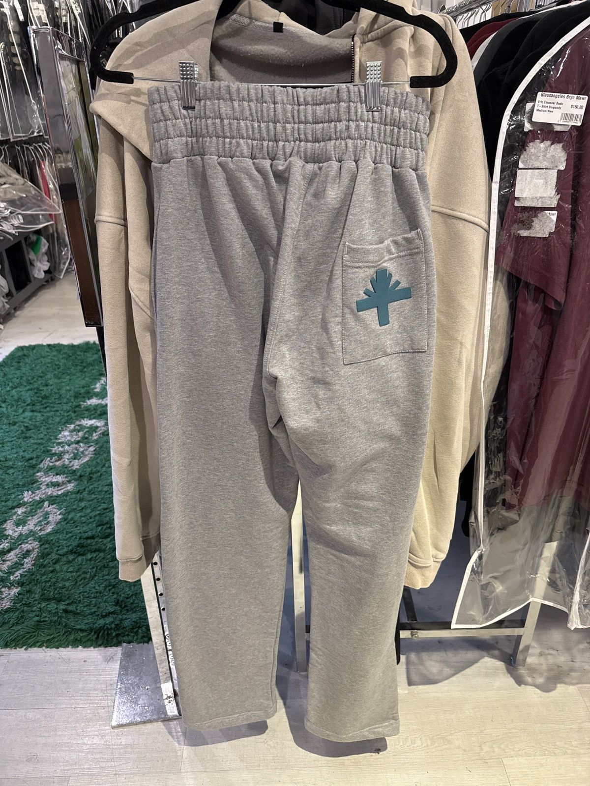 Vertabrae Vertabrae Sweatpants Grey Teal Large Size US 32 / EU 48 - 2 Thumbnail