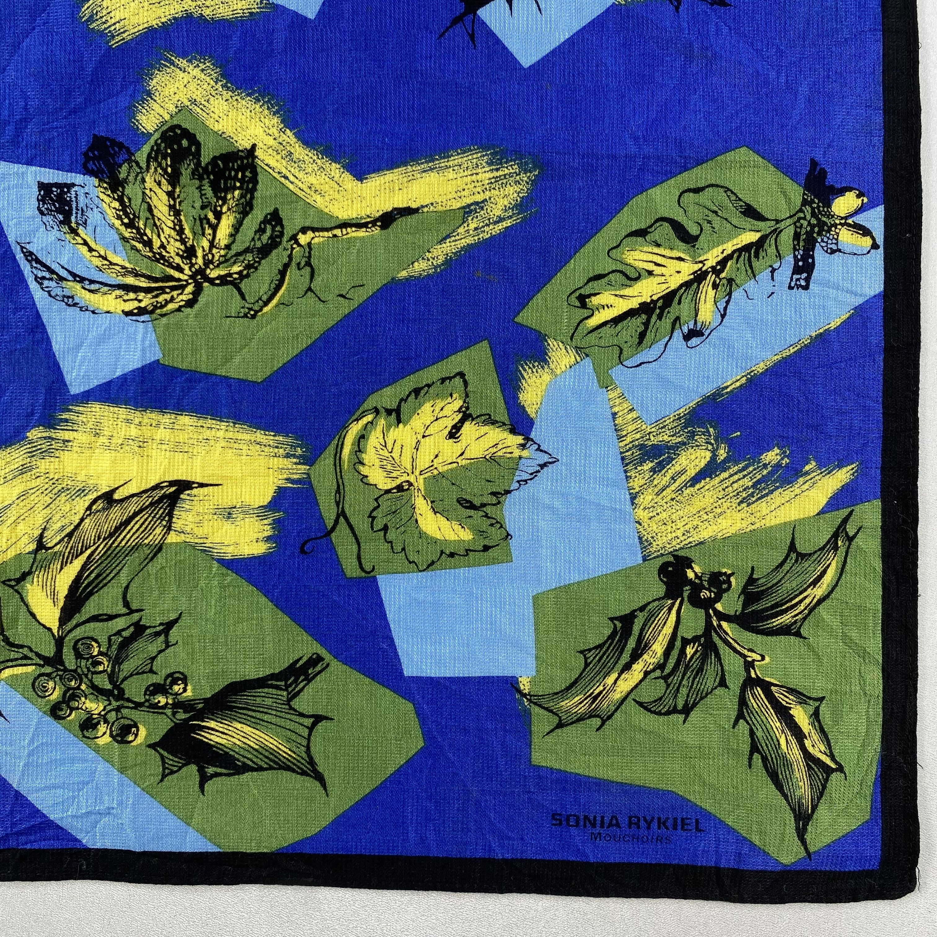 Vintage Sonia Rykiel Bandana/ Handkerchief / Neckerchief Size ONE SIZE - 3 Thumbnail