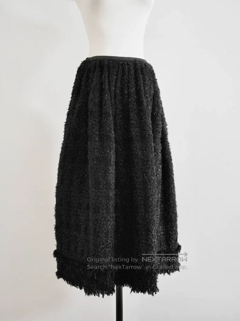 Junya Watanabe Junya Watanabe size S Fine Sequin Tweed Skirt Size 23" - 6 Thumbnail