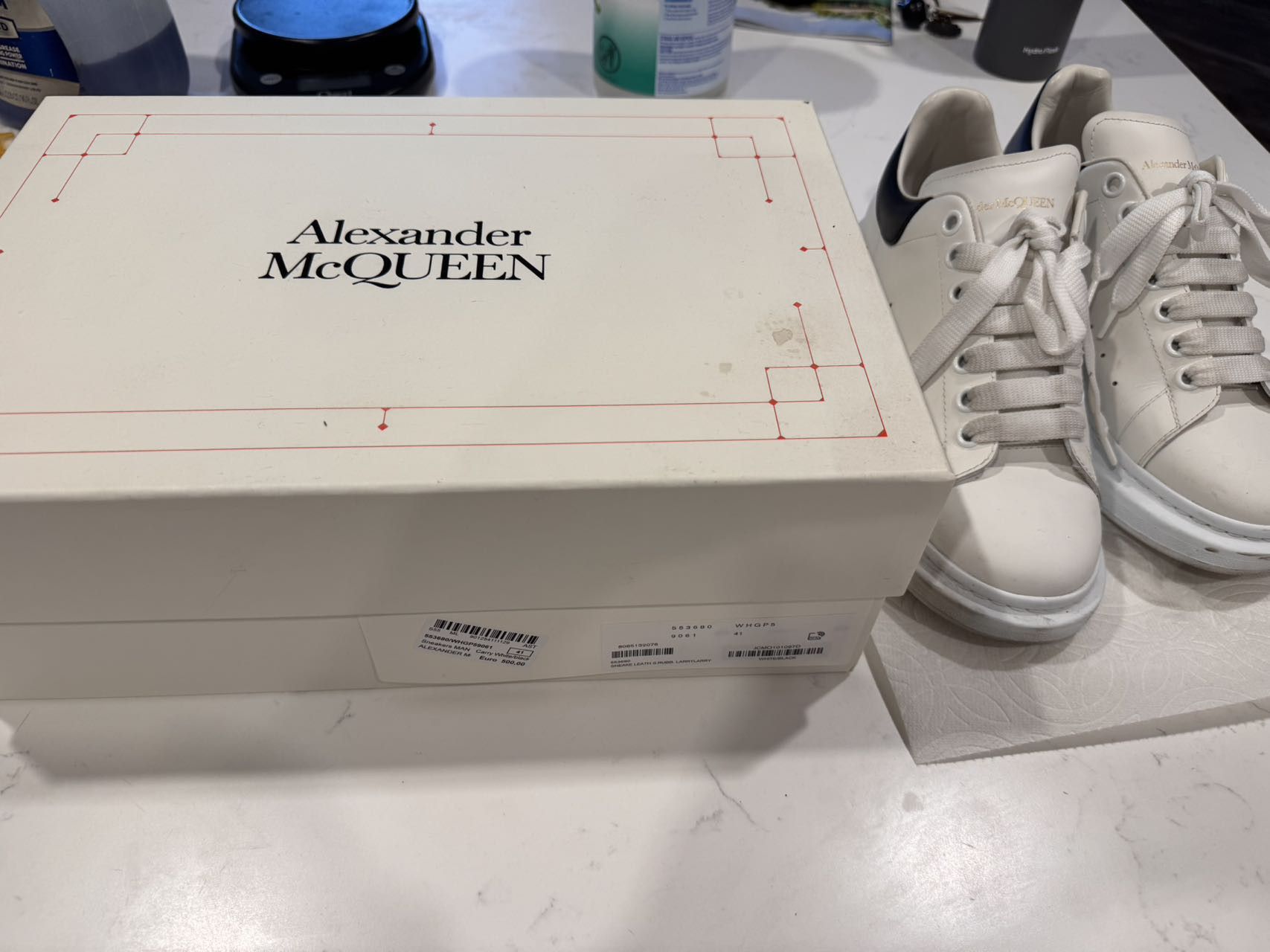 Alexander McQueen Alexander McQueen Oversized Lace-Up Sneakers Size US 8 / EU 41 - 6 Thumbnail